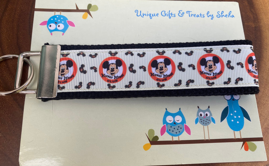 Mickey Mouse Club Keychain; Keyfob