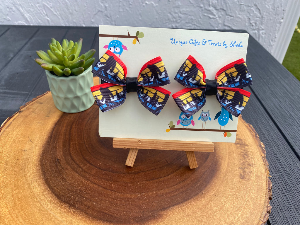 Big Foot Hairbows; Sasquatch Hairbows
