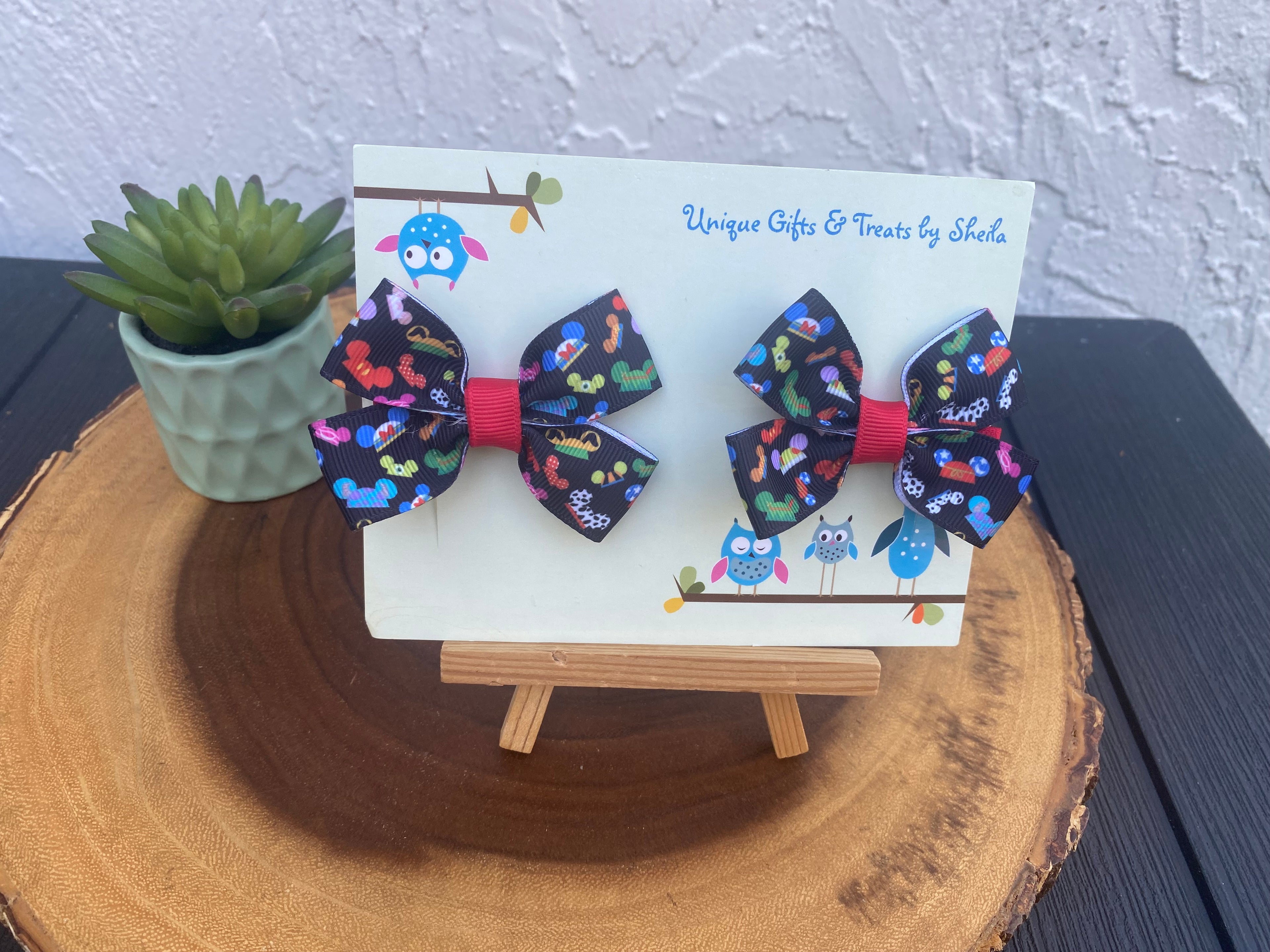 Disney Character Hats Hairbows
