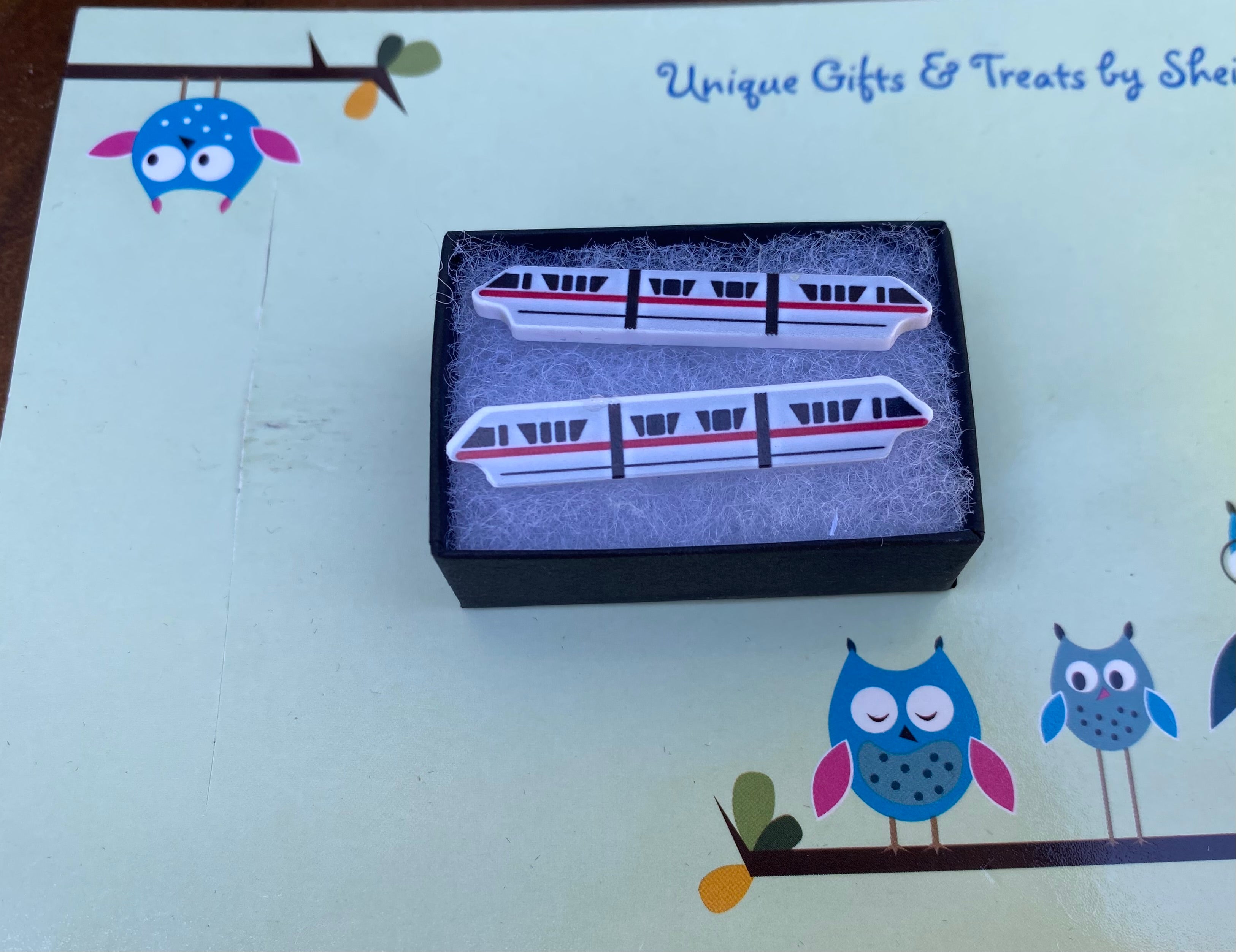 Monorail Earrings