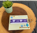 Kansas College Keychain; Keyfob