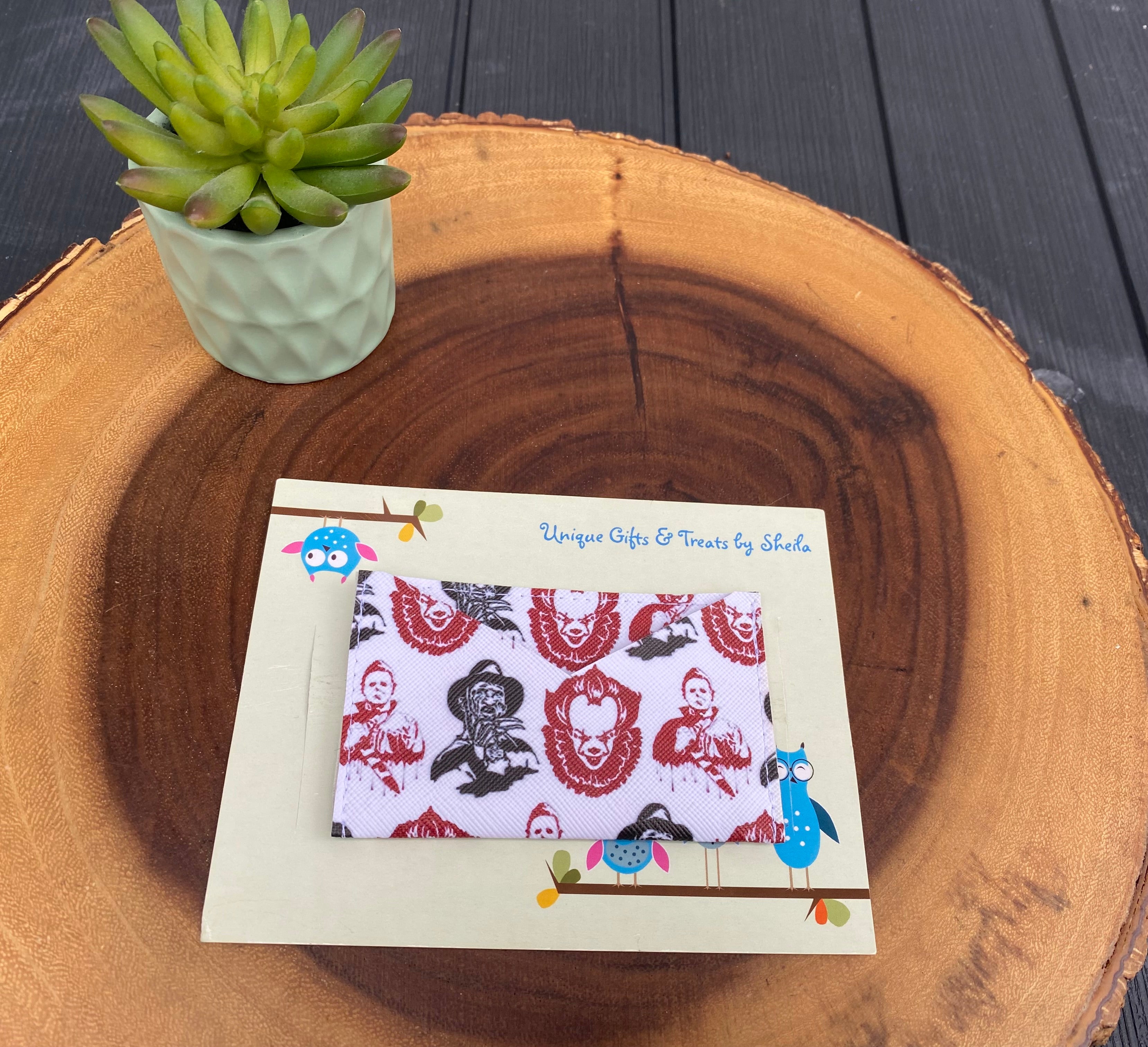 Horror Movie; Scary Movie Gift Card Holder