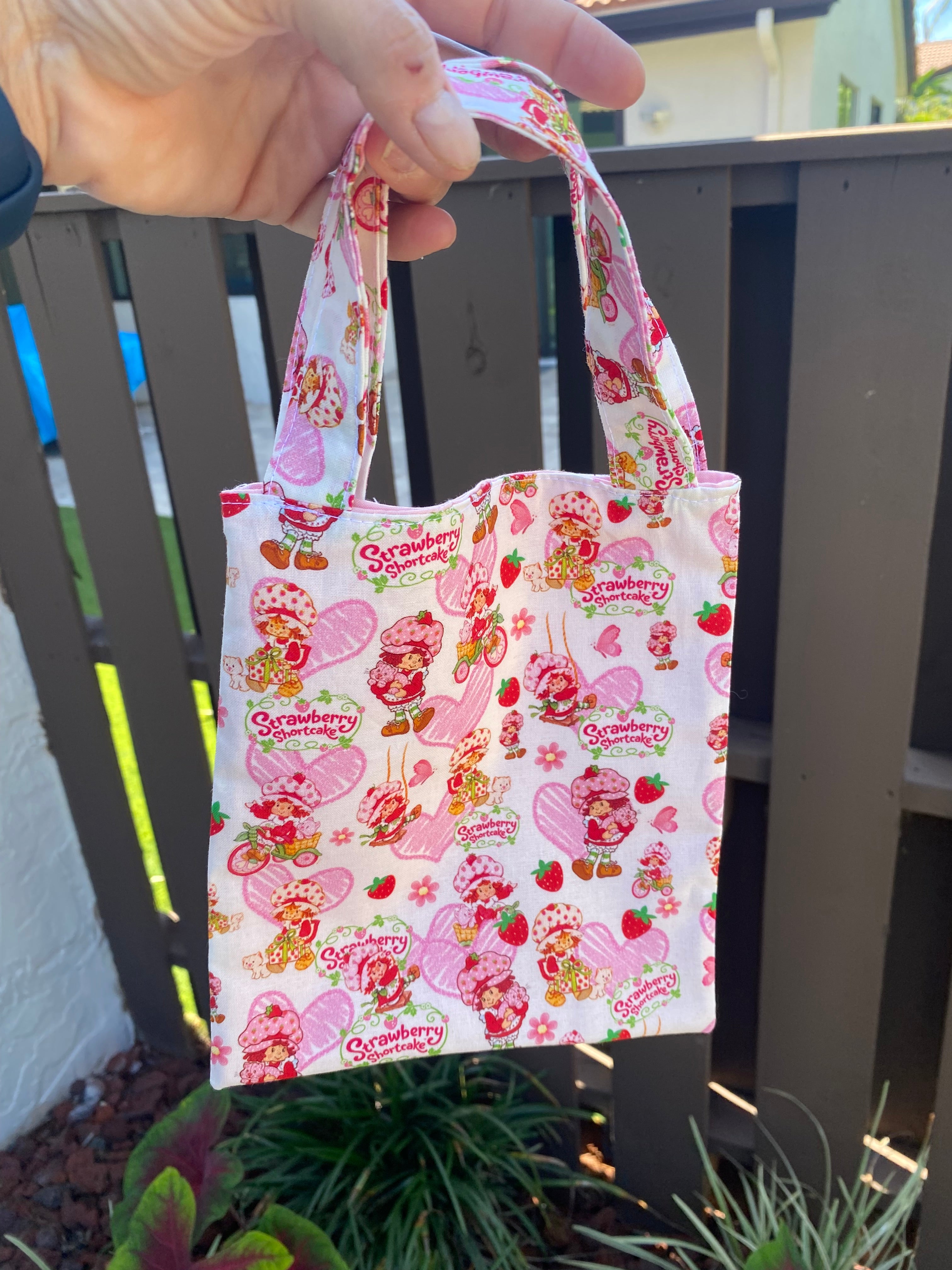 Strawberry Doll Gift Bag; Tote