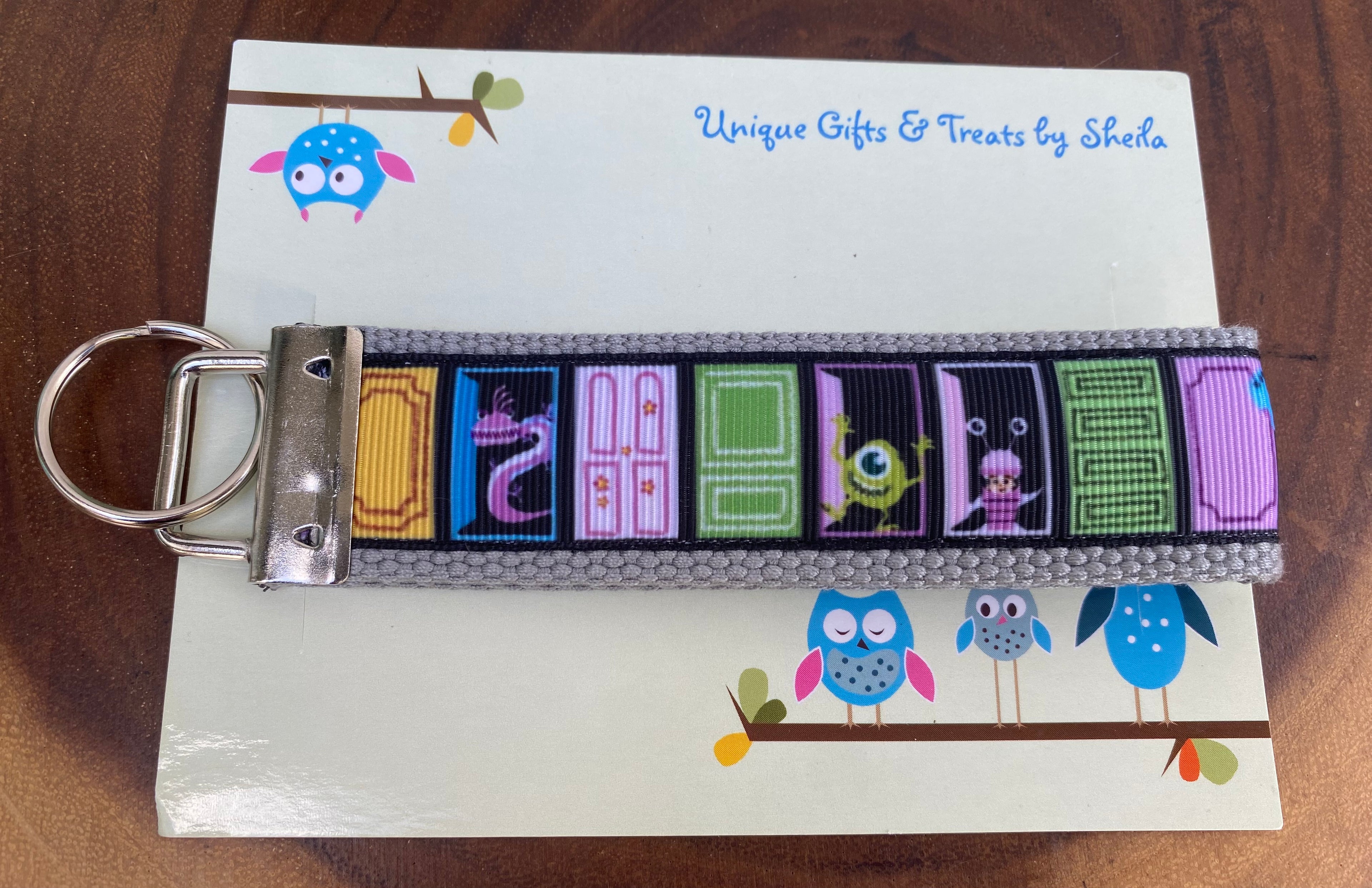 Monsters Inc Keychain; Keyfob