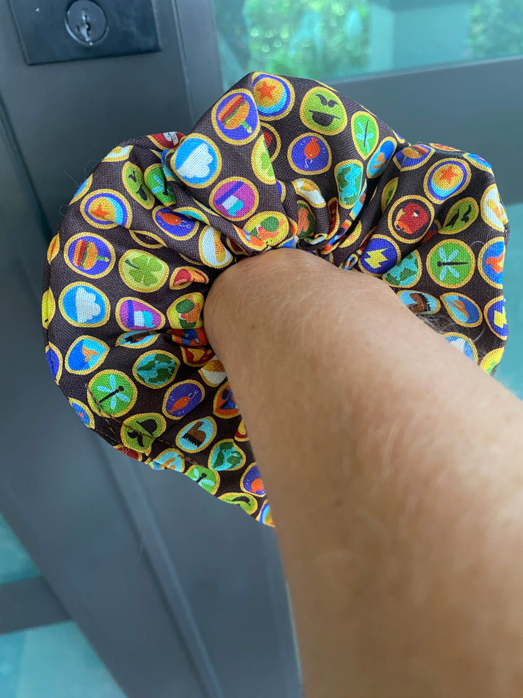 Disney Up; Wilderness Explorer Badges Scrunchies