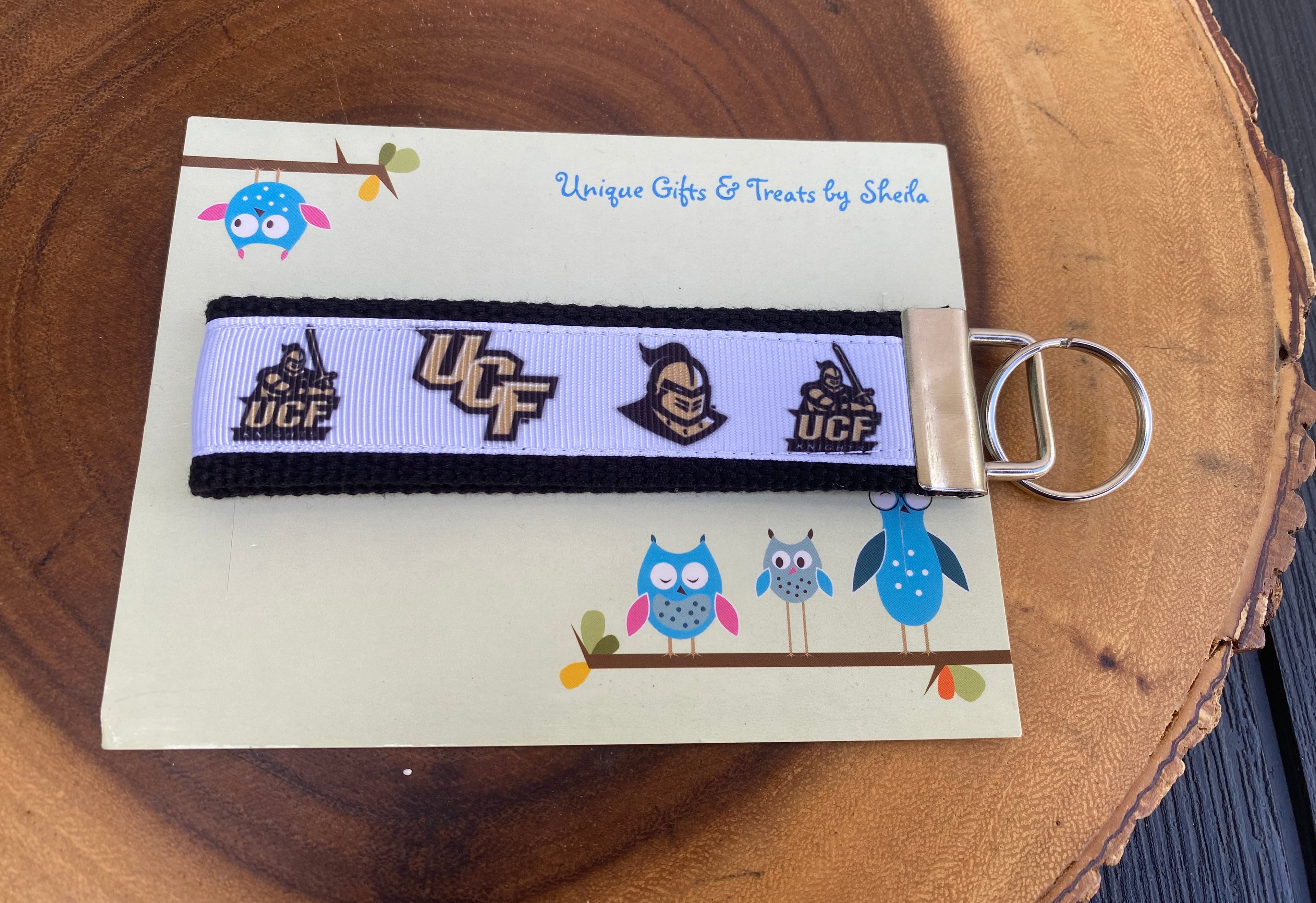 Florida College Keychain; Keyfob