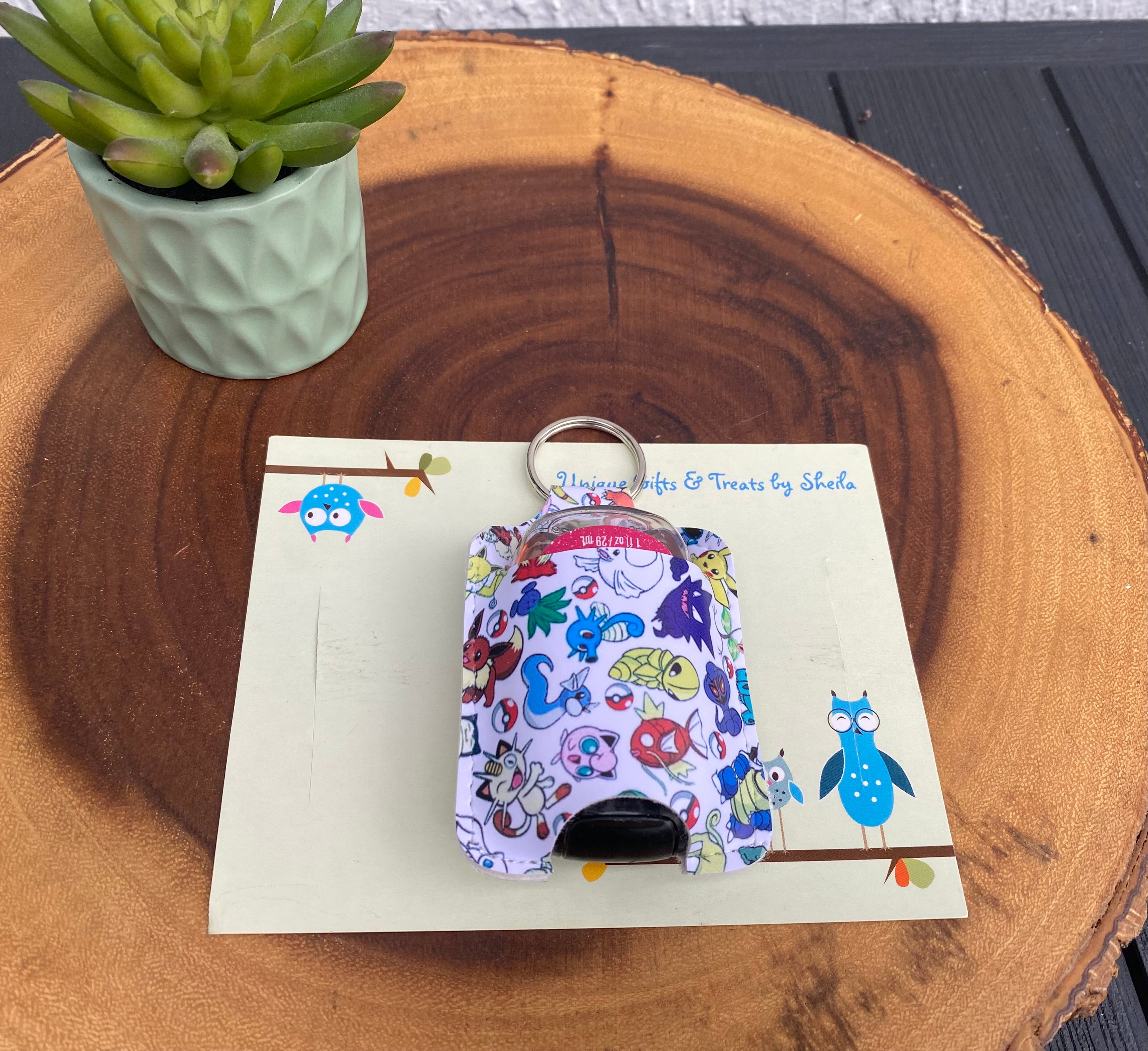 Pocket Monster Hand Sanitizer Holder