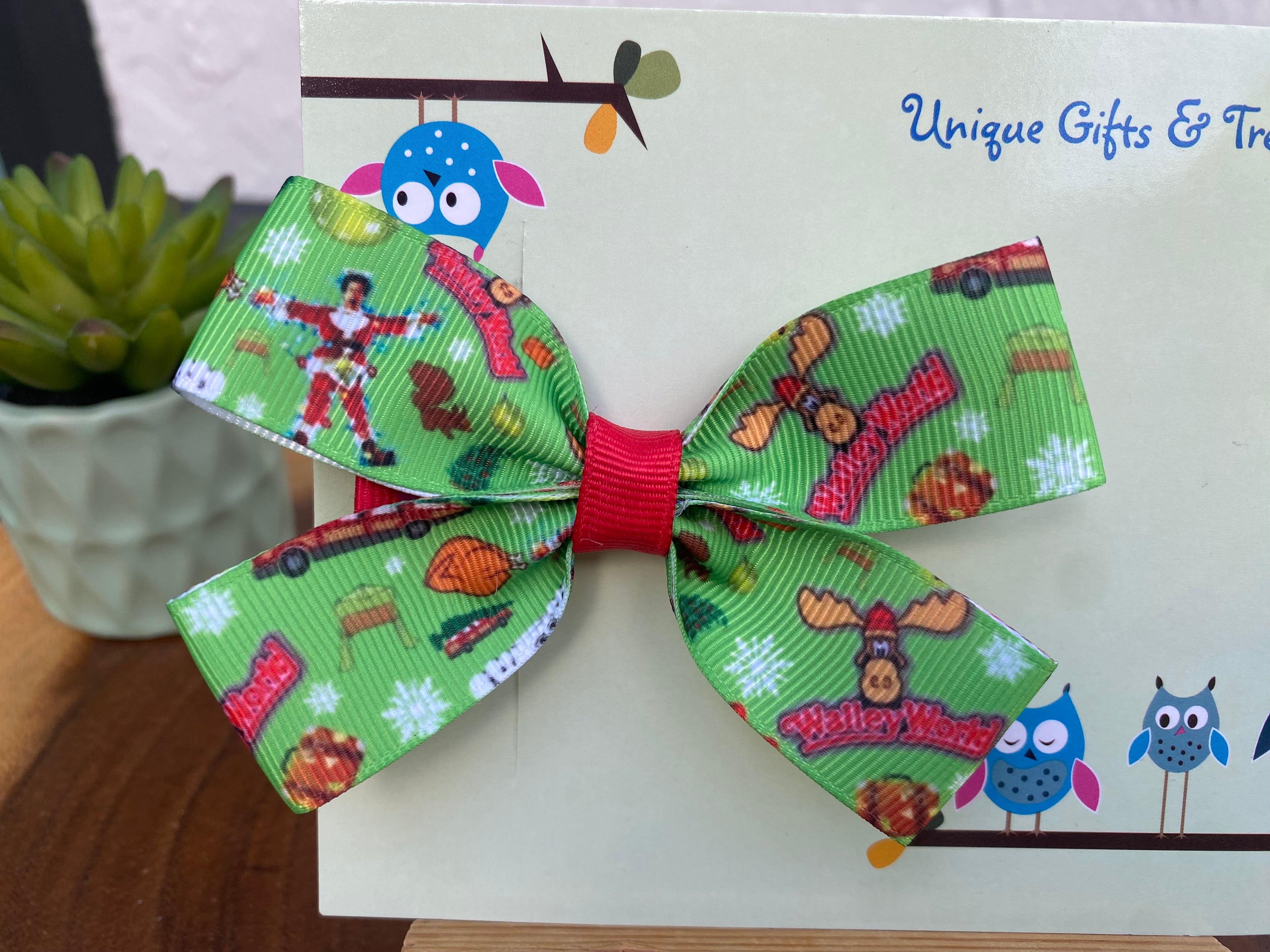 Christmas Vacation Hairbow