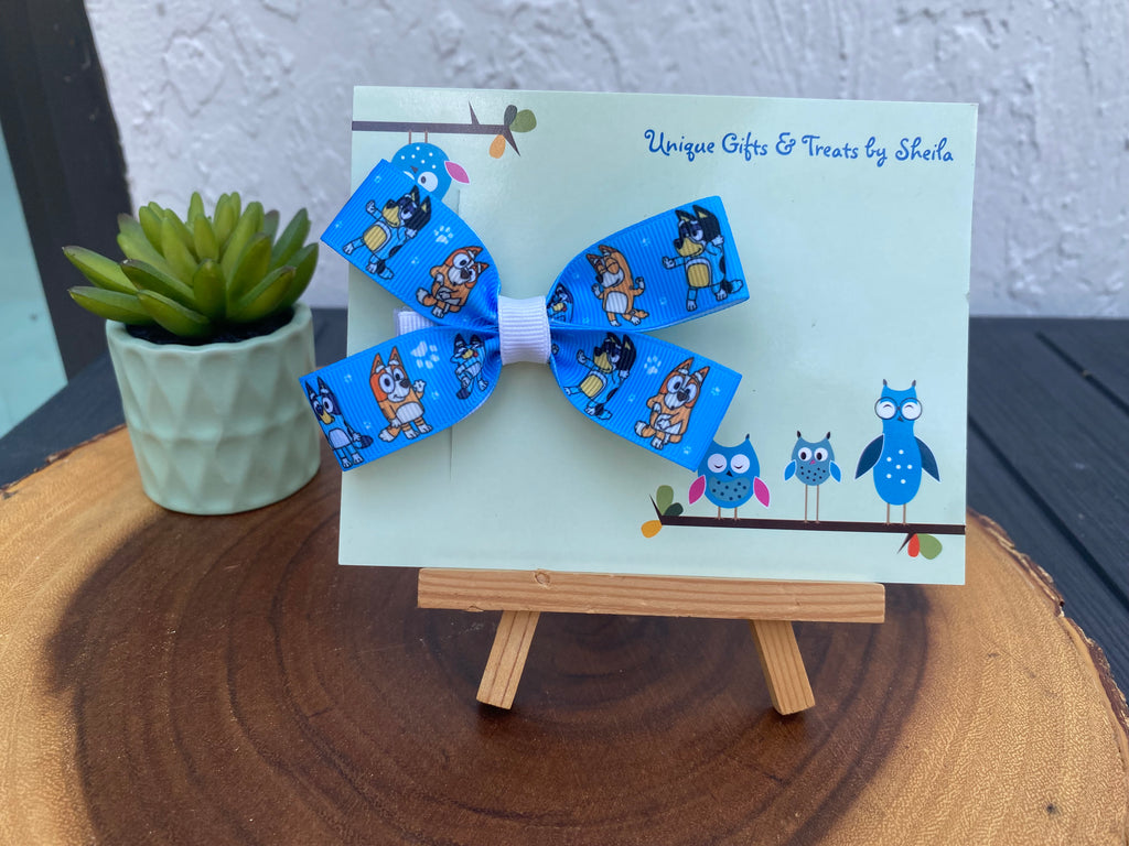 Blue Heeler Dog Hairbow