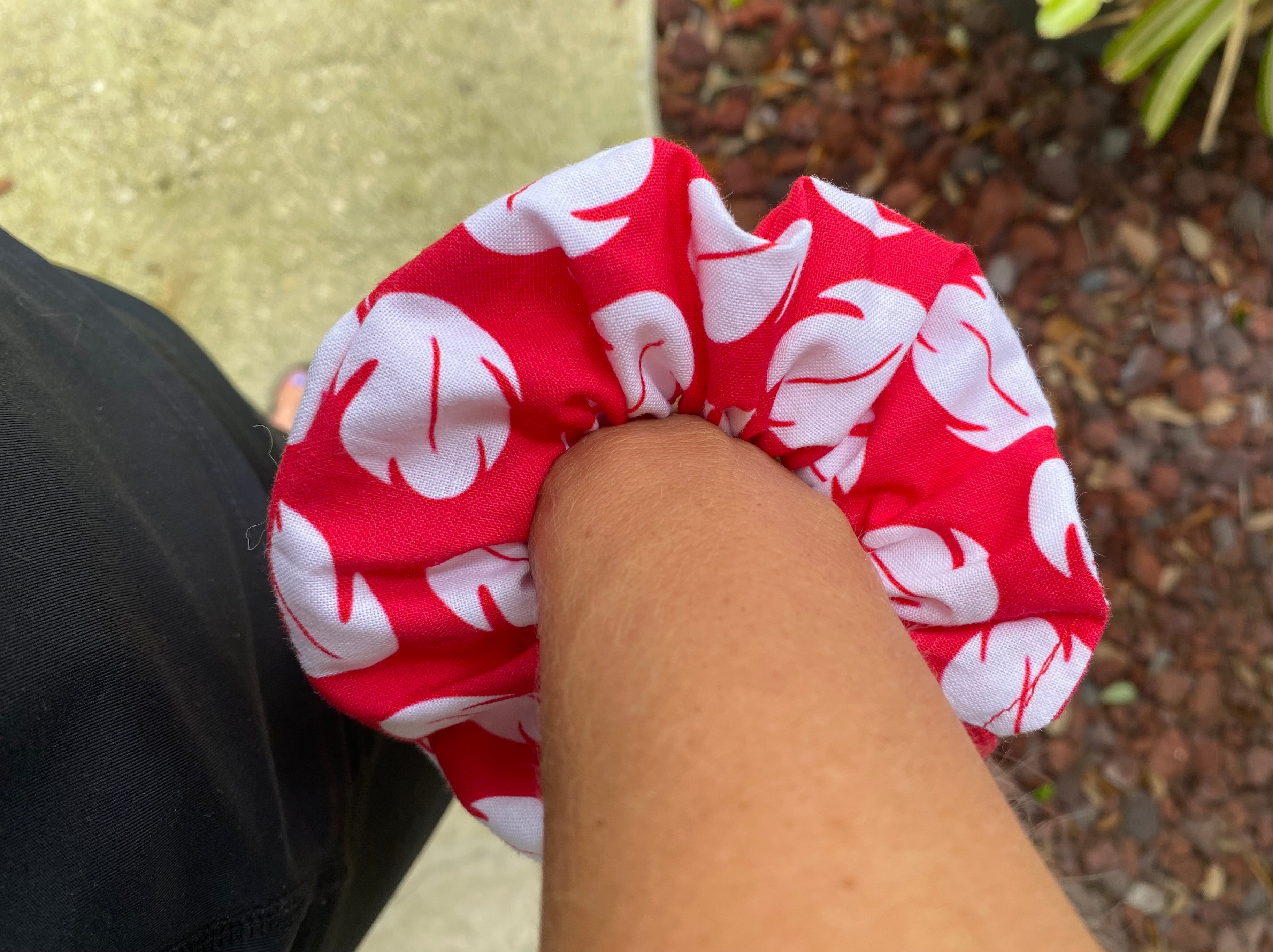 Lilo and Stitch; Hawaiian Dress Print Scrunchie