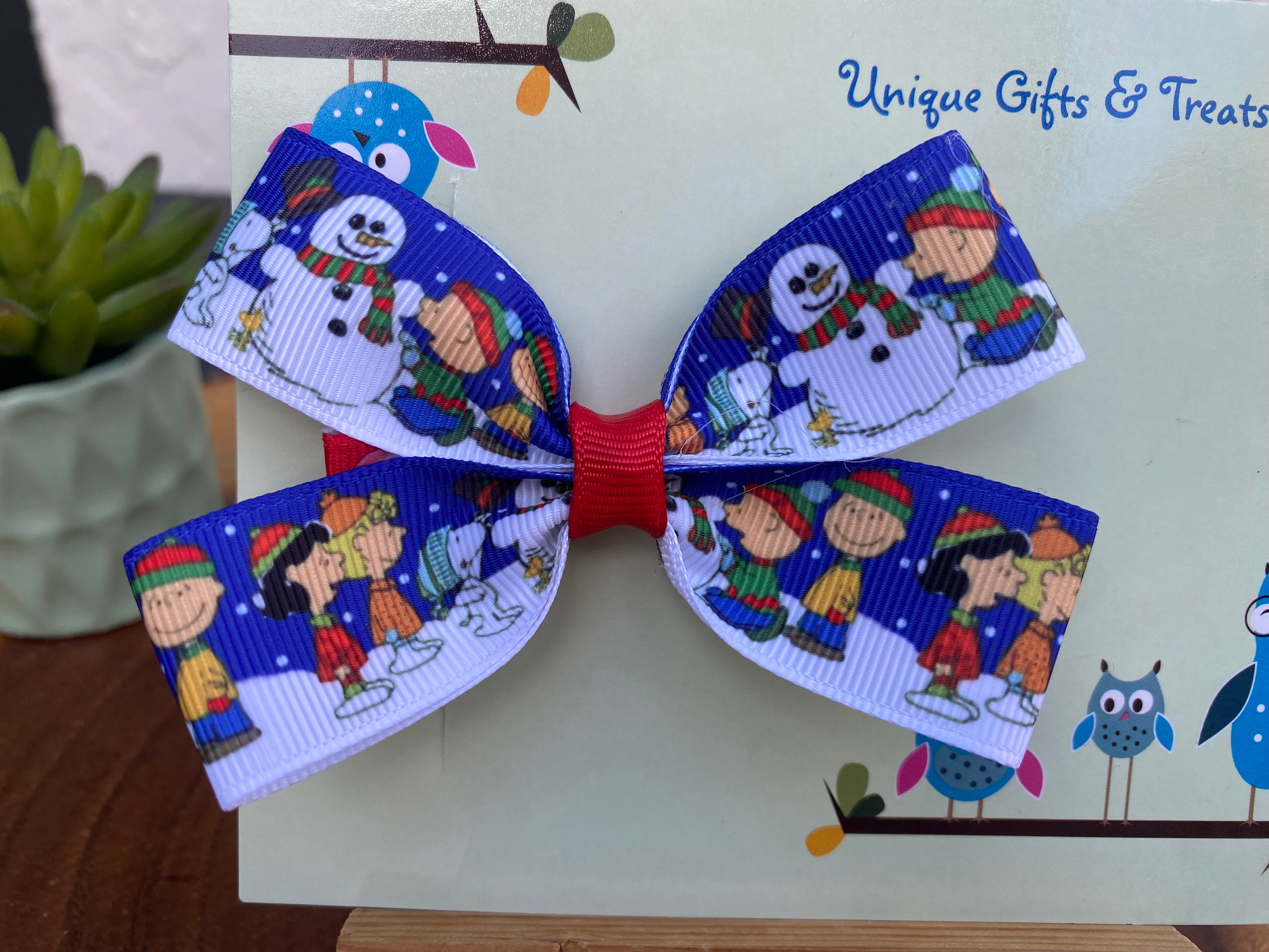 Charlie Brown Christmas Hairbow