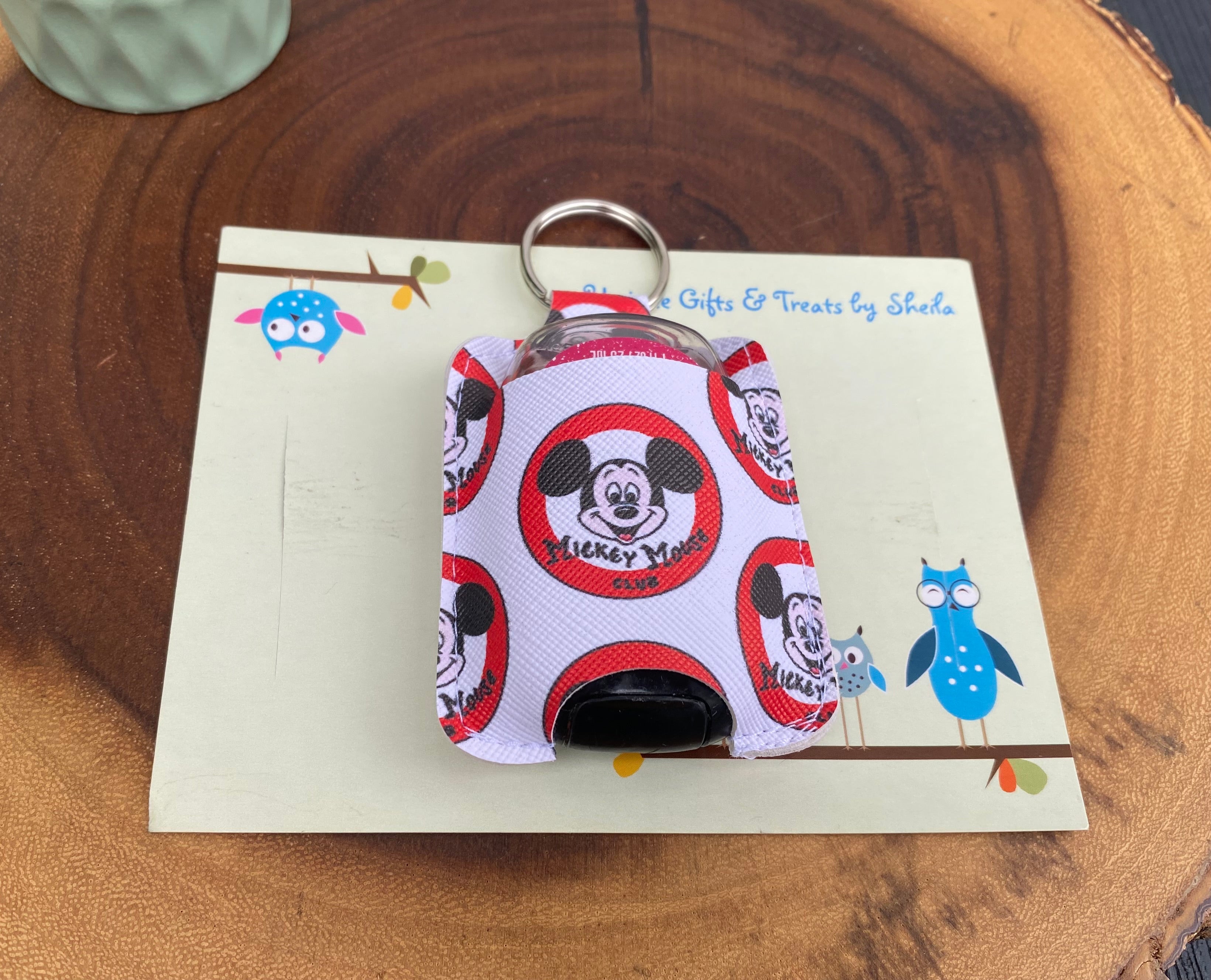 Mickey Mouse Club Hand Sanitizer Holder