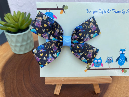 Disney 50th Anniversary Hairbow