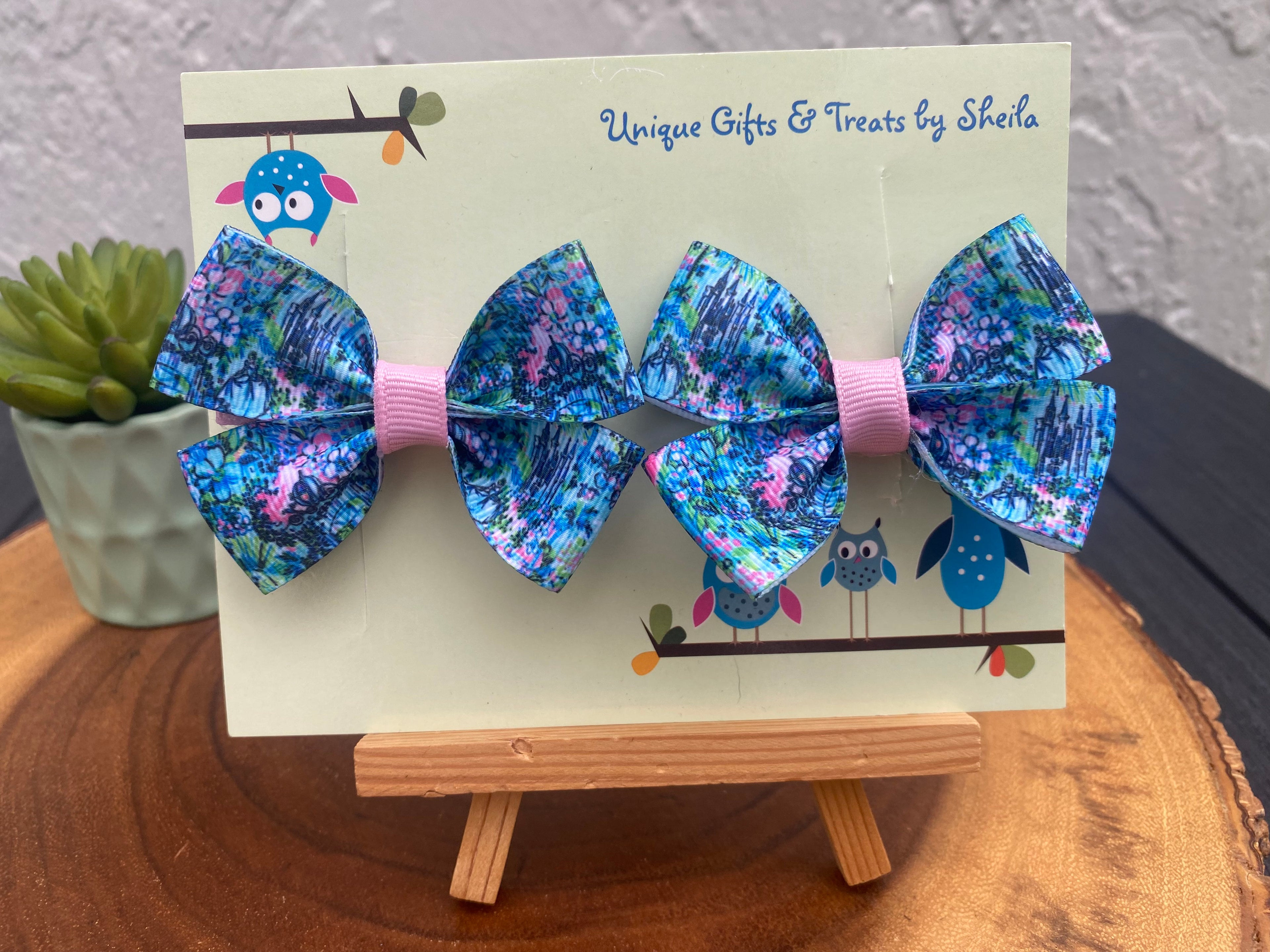 Lilly Inspired Cinderella Hairbows