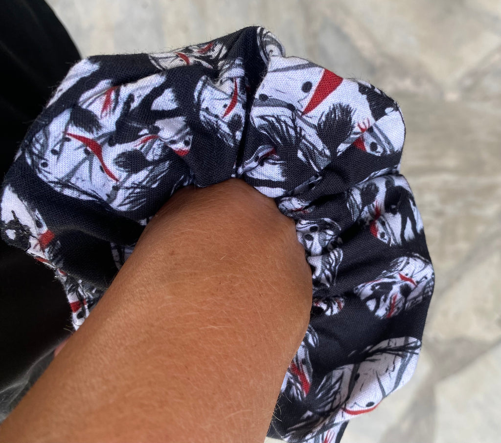 Halloween; Scary Movie; Horror Movie; Jason Scrunchie