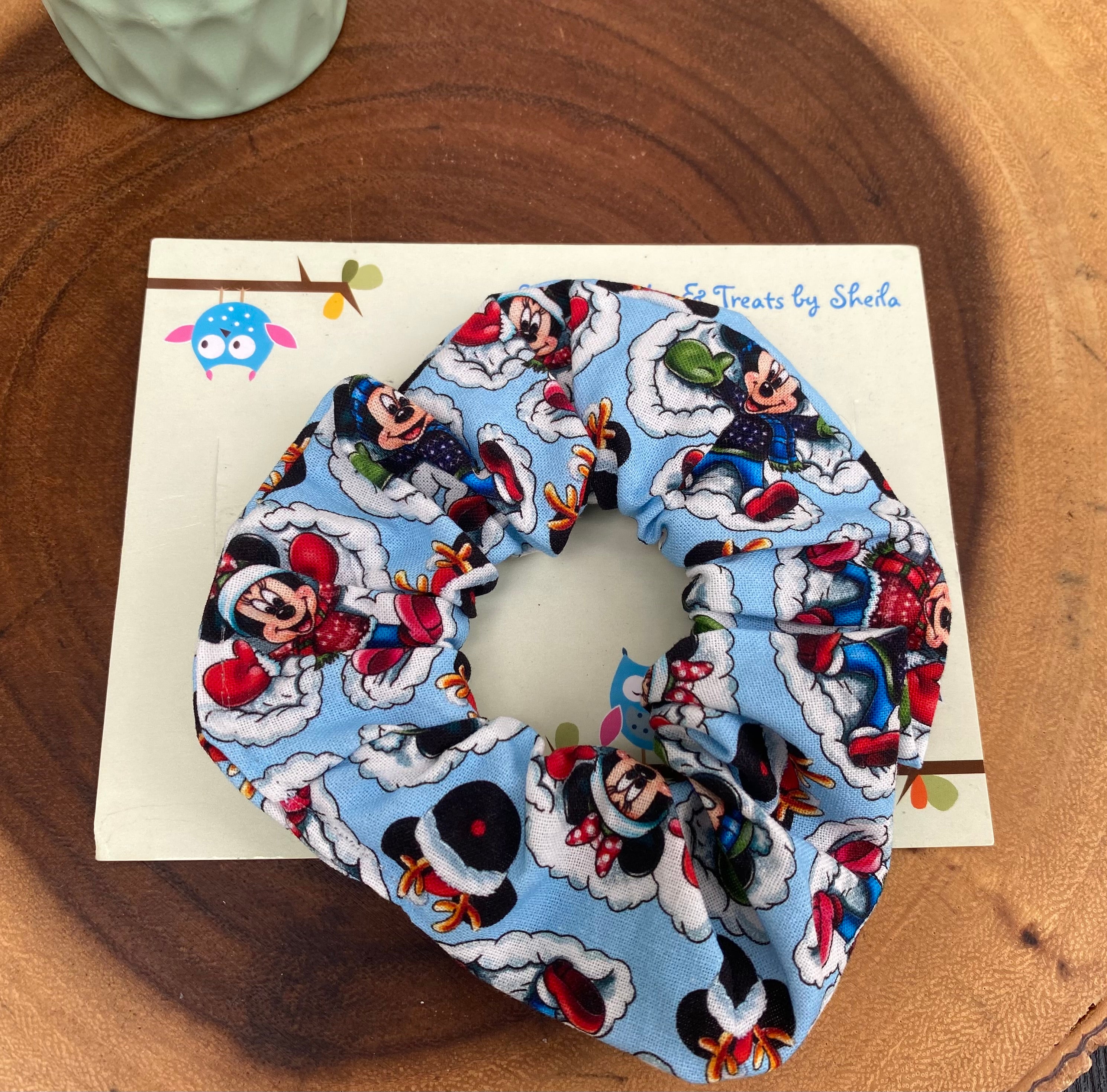 Disney Mickey Snow Angel Scrunchie