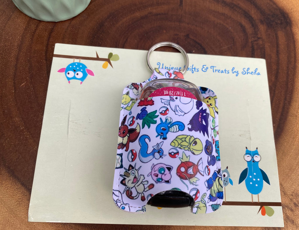 Pocket Monster Hand Sanitizer Holder