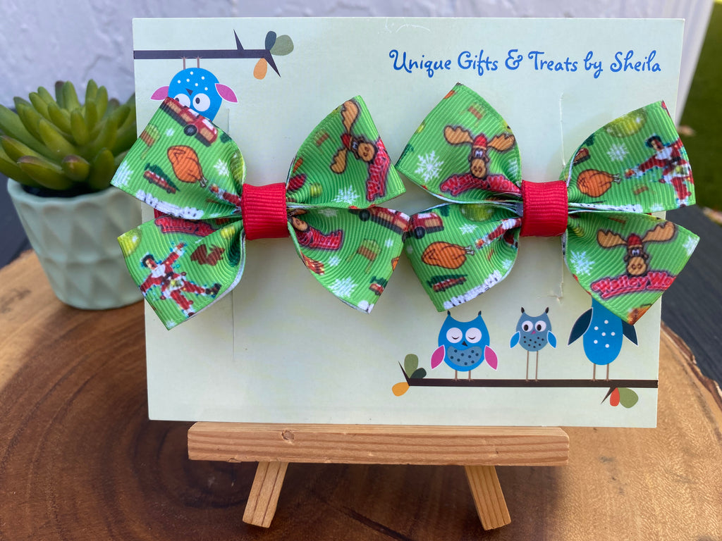 Christmas Vacation Hairbows