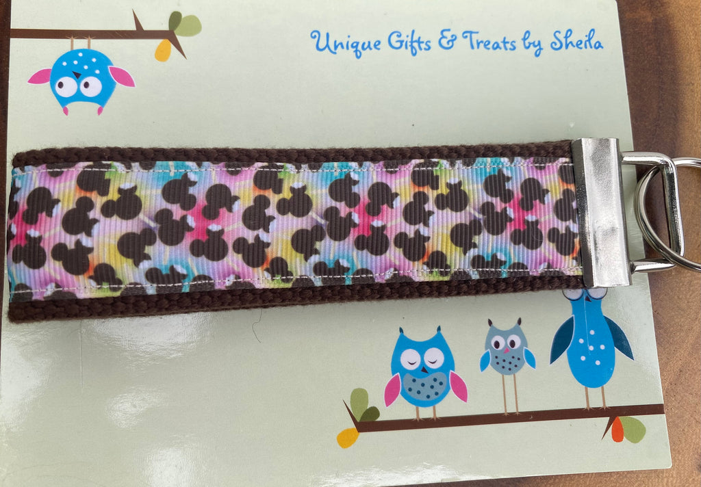 Mickey Ice Cream Bars Keychain; Keyfob