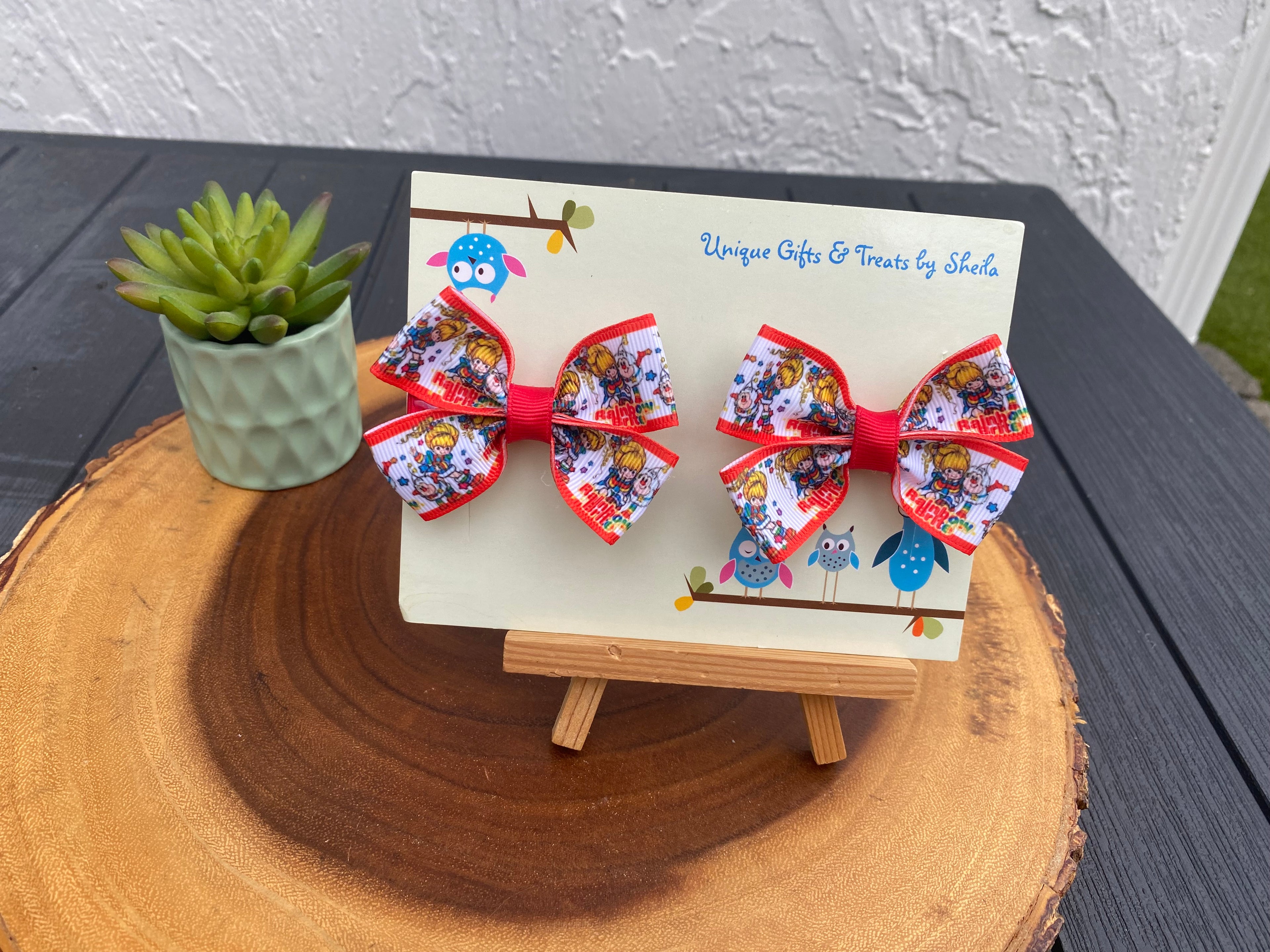 Rainbow Doll Hairbows
