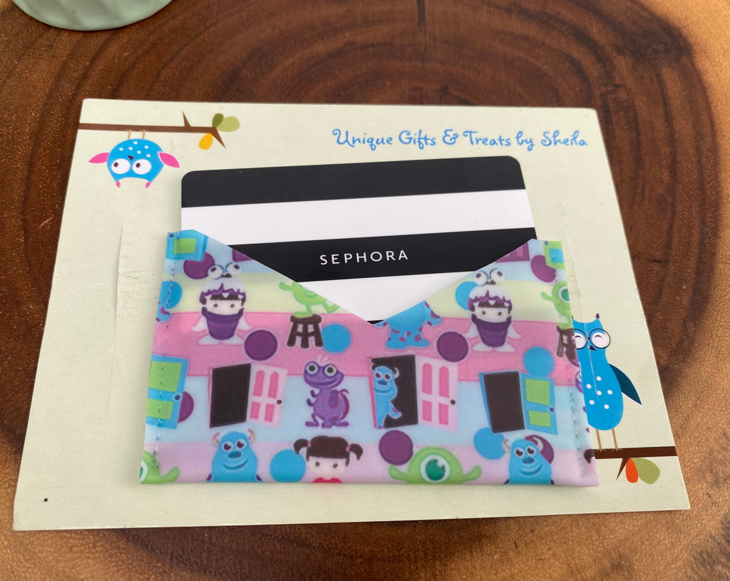 Monsters Inc Gift Card Holder