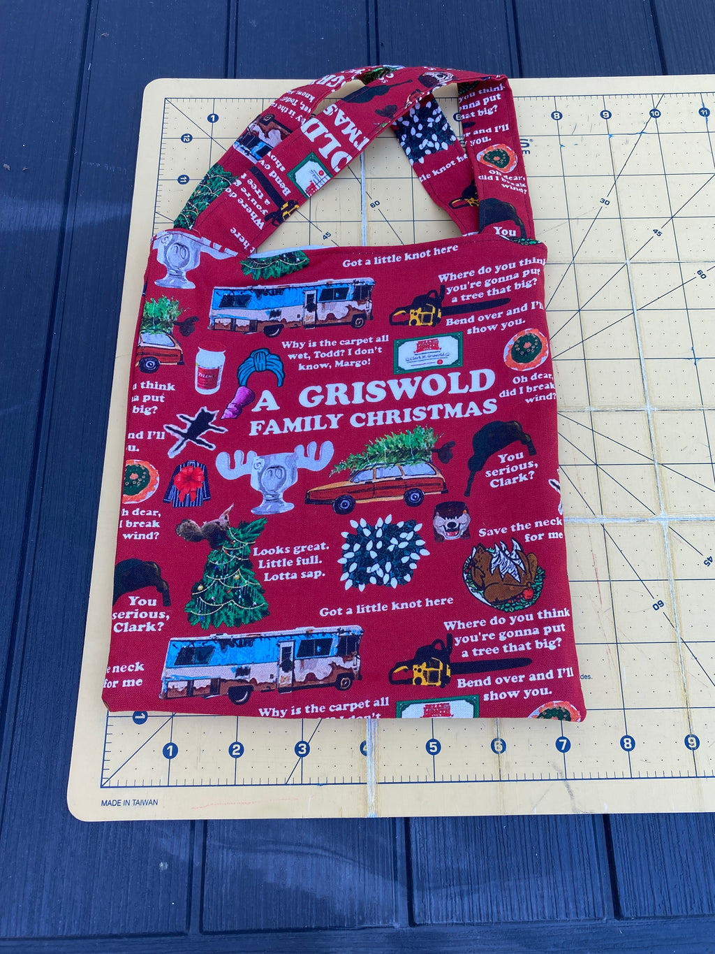 Christmas Vacation ; Family Vacation Gift Bag; Tote