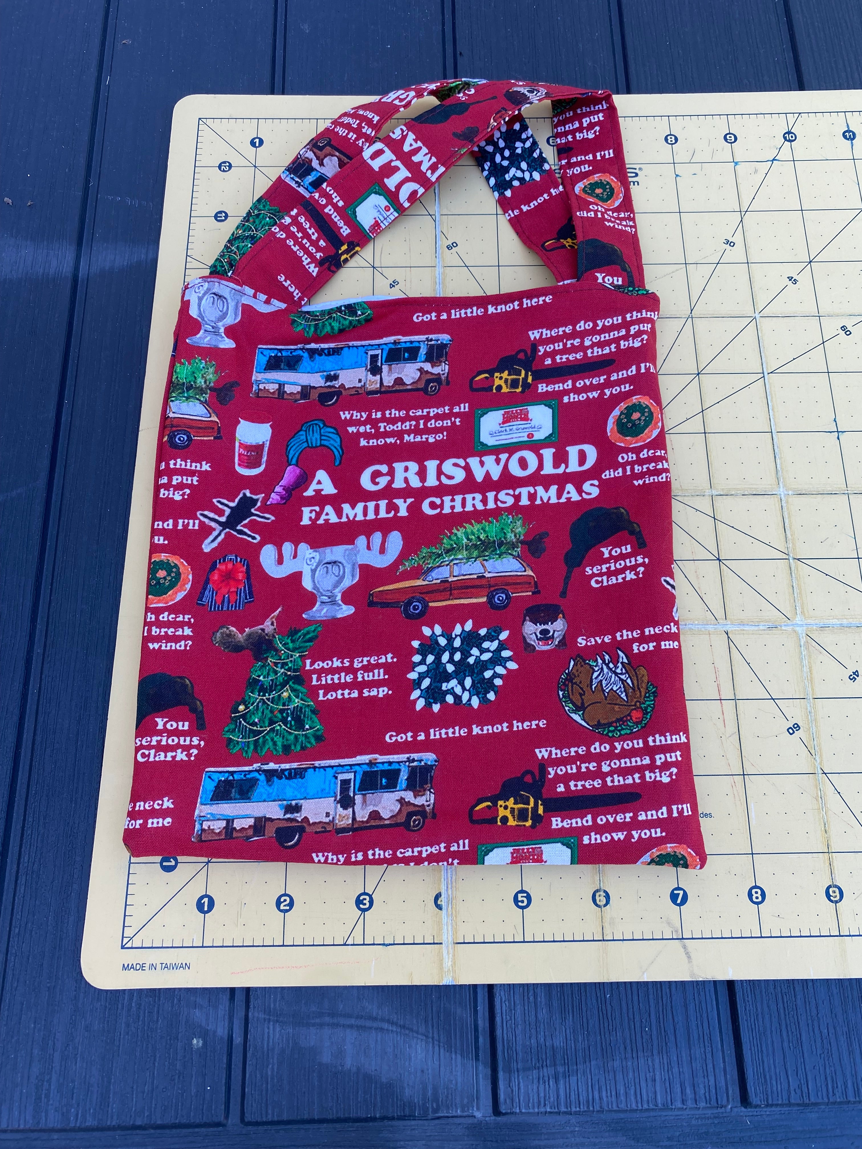 Christmas Vacation ; Family Vacation Gift Bag; Tote