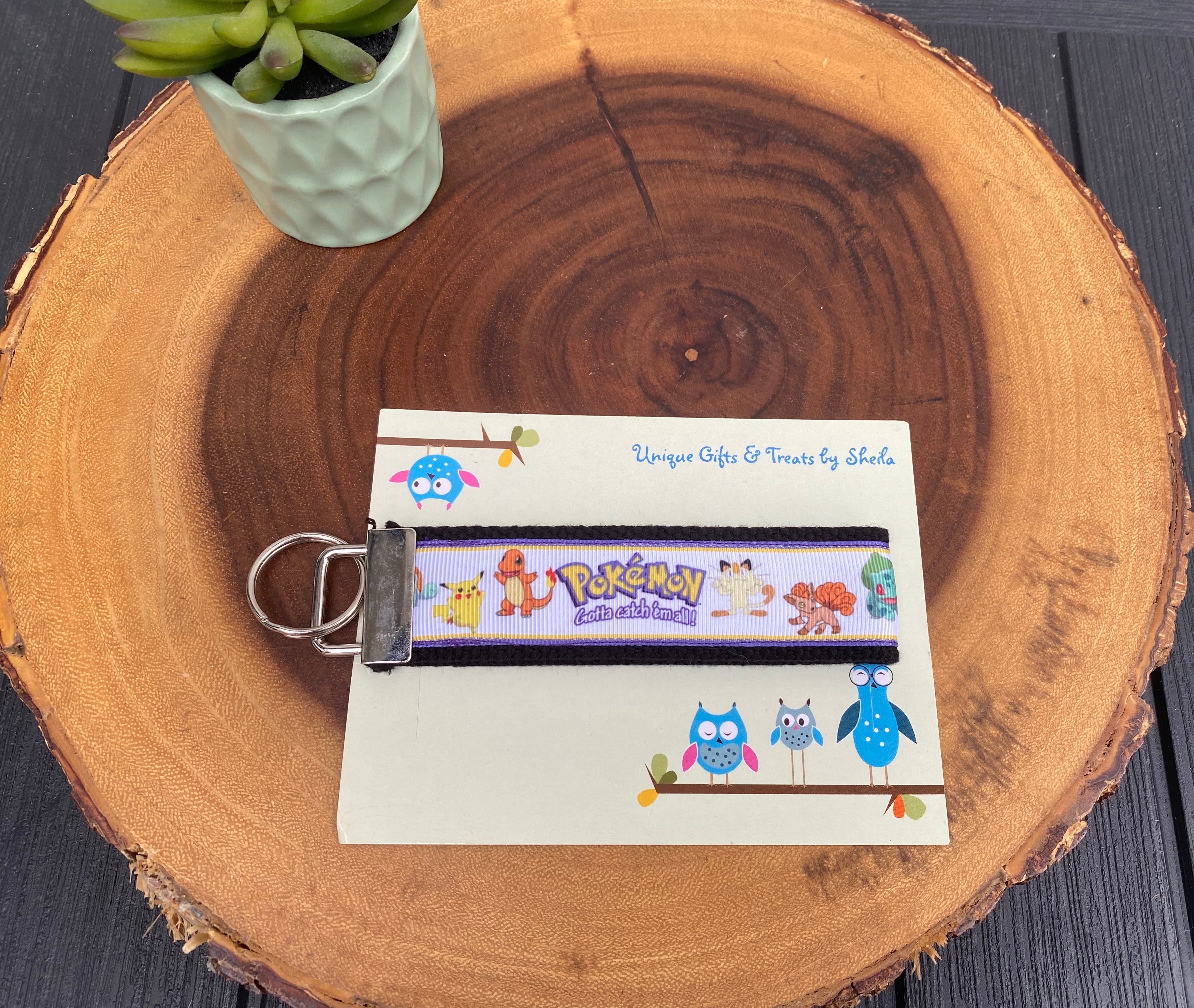 Pocket Monster Keychain; Keyfob