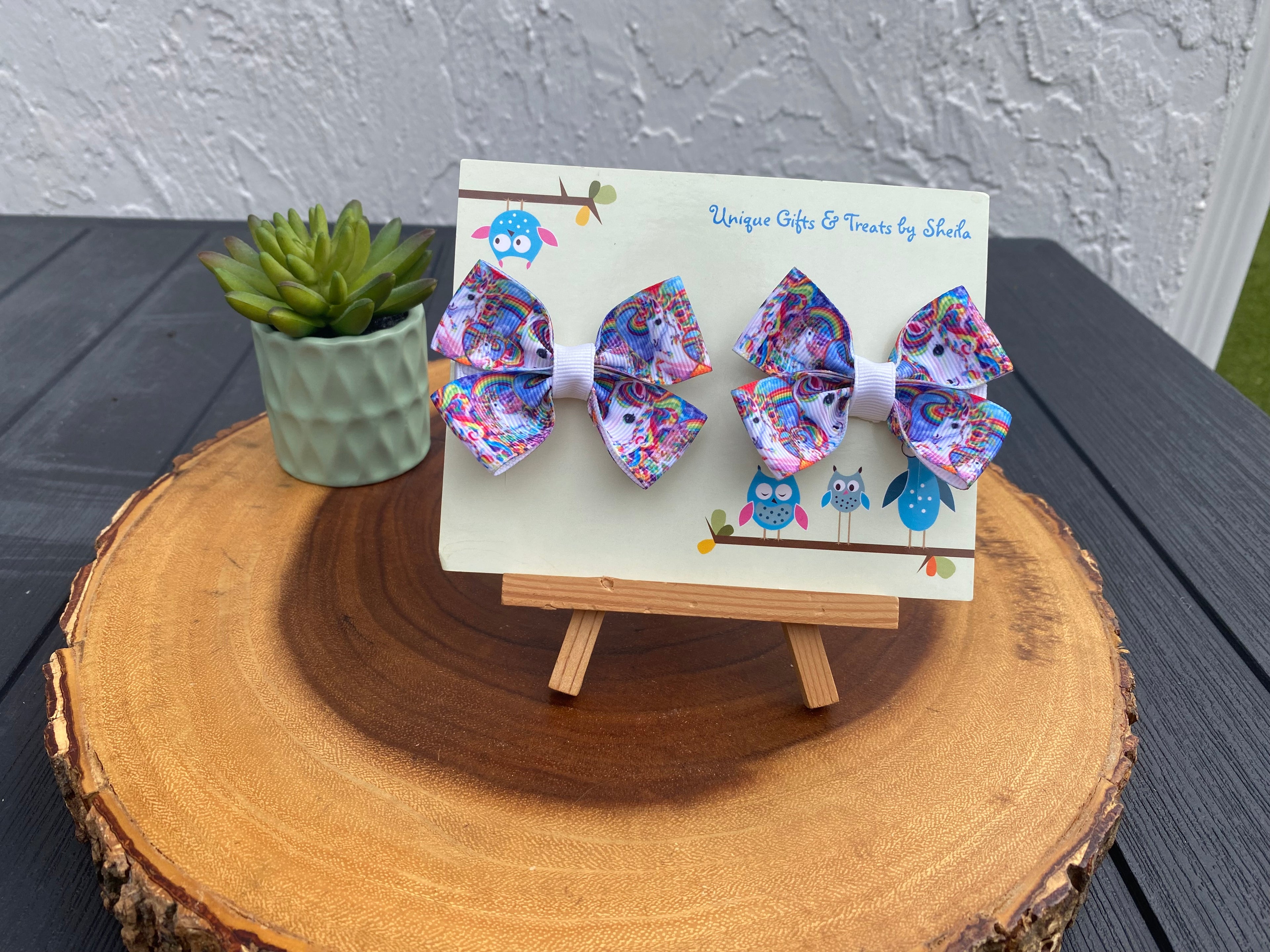 Unicorn Hairbows