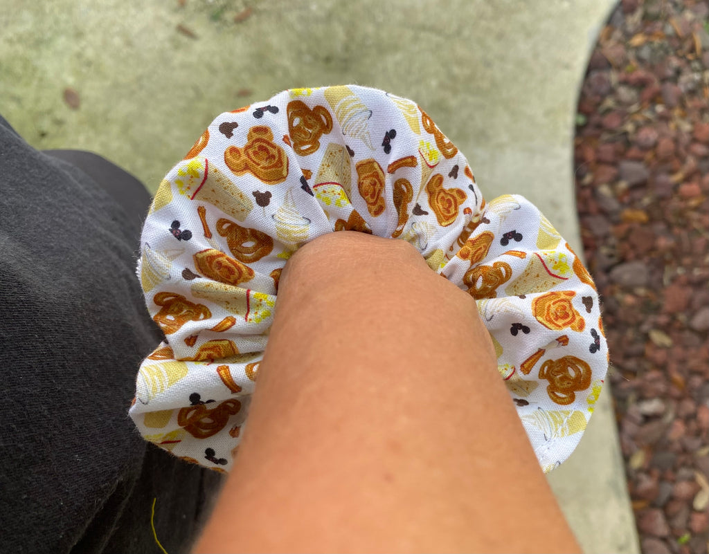 Disney Snacks Scrunchie