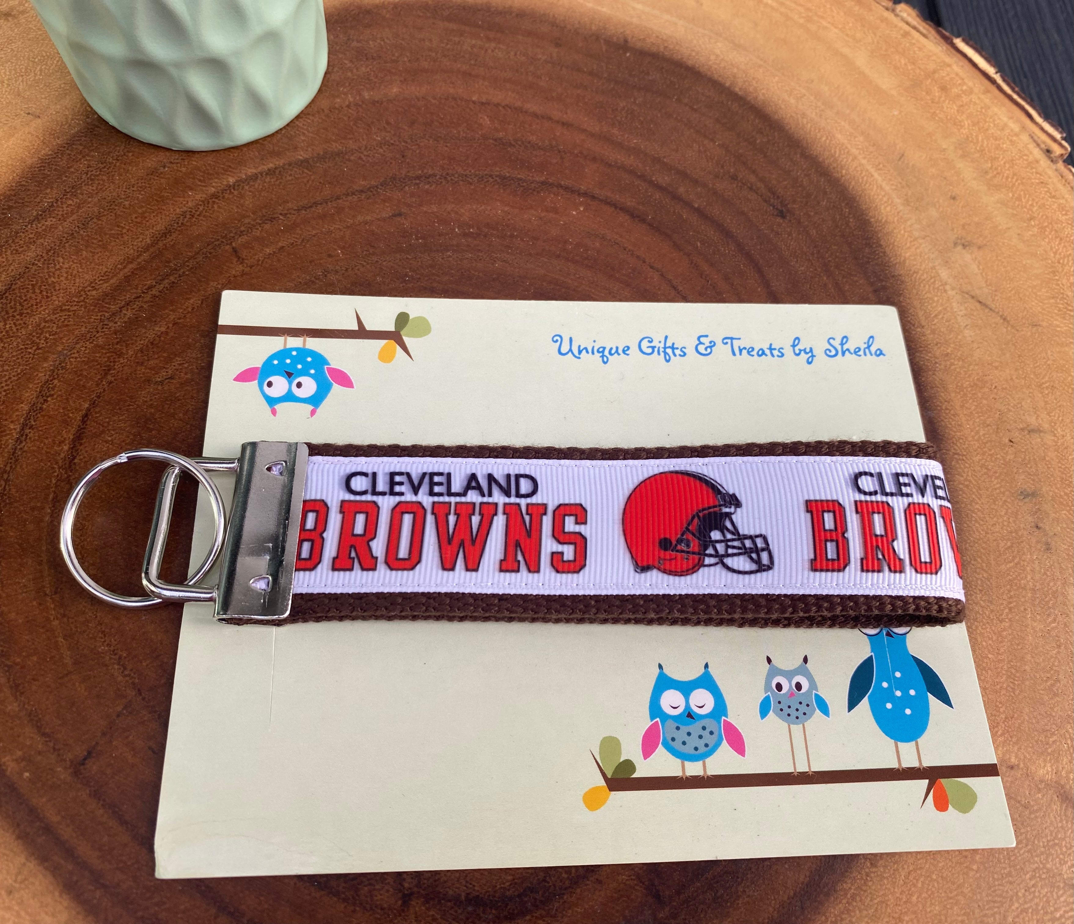 Football Keychain; Keyfob