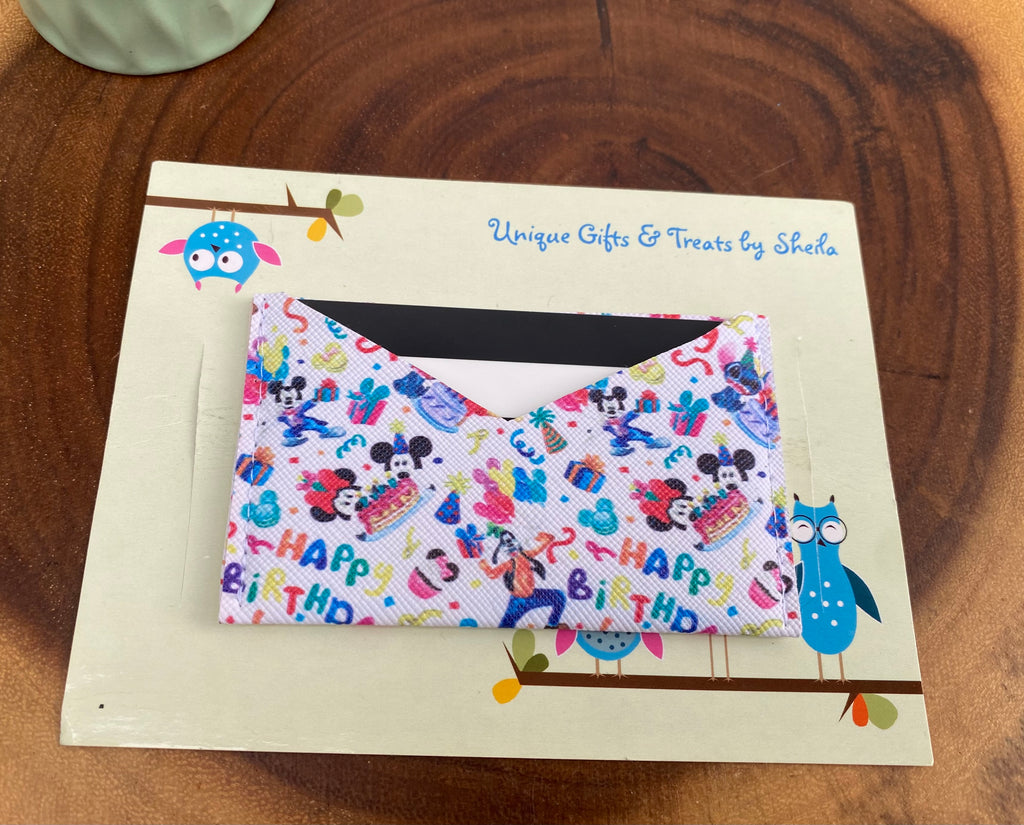 Disney Birthday Gift Card Holder
