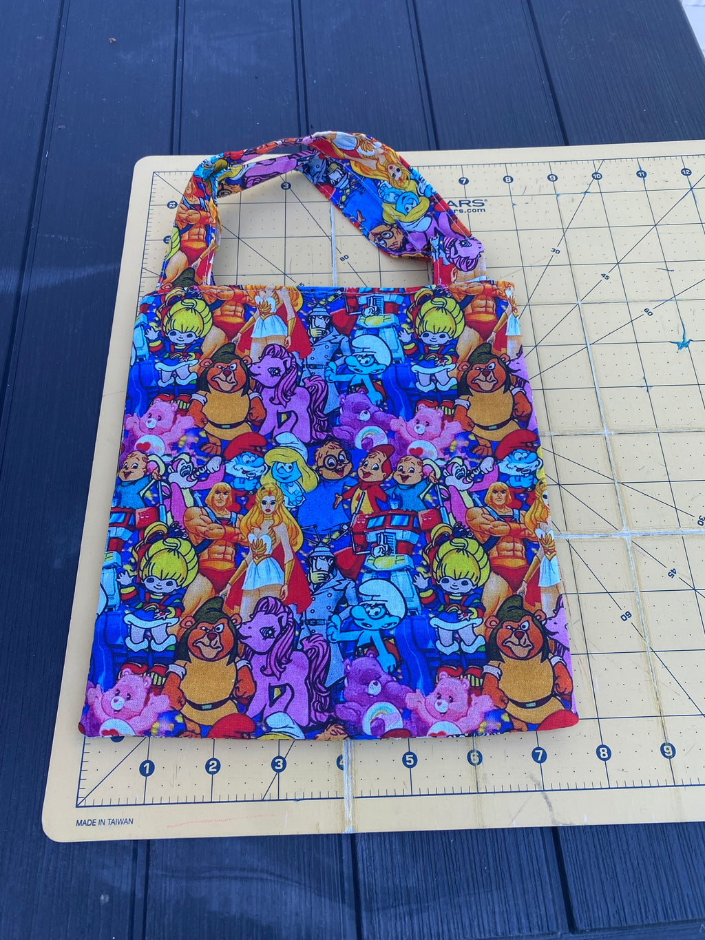 1980’s Cartoons; 1980’s Toys Gift Bag; Tote