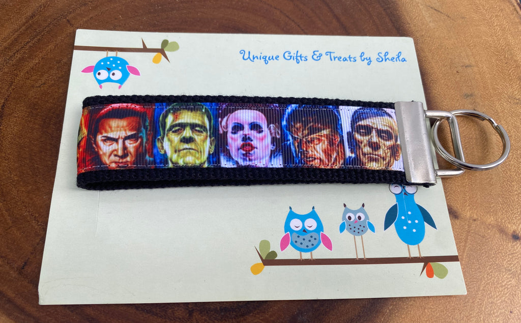 Horror Movies Keychain; Keyfob