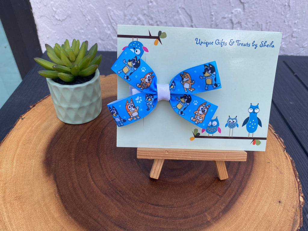 Blue Heeler Dog Hairbow