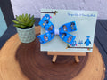 Blue Heeler Dog Hairbow