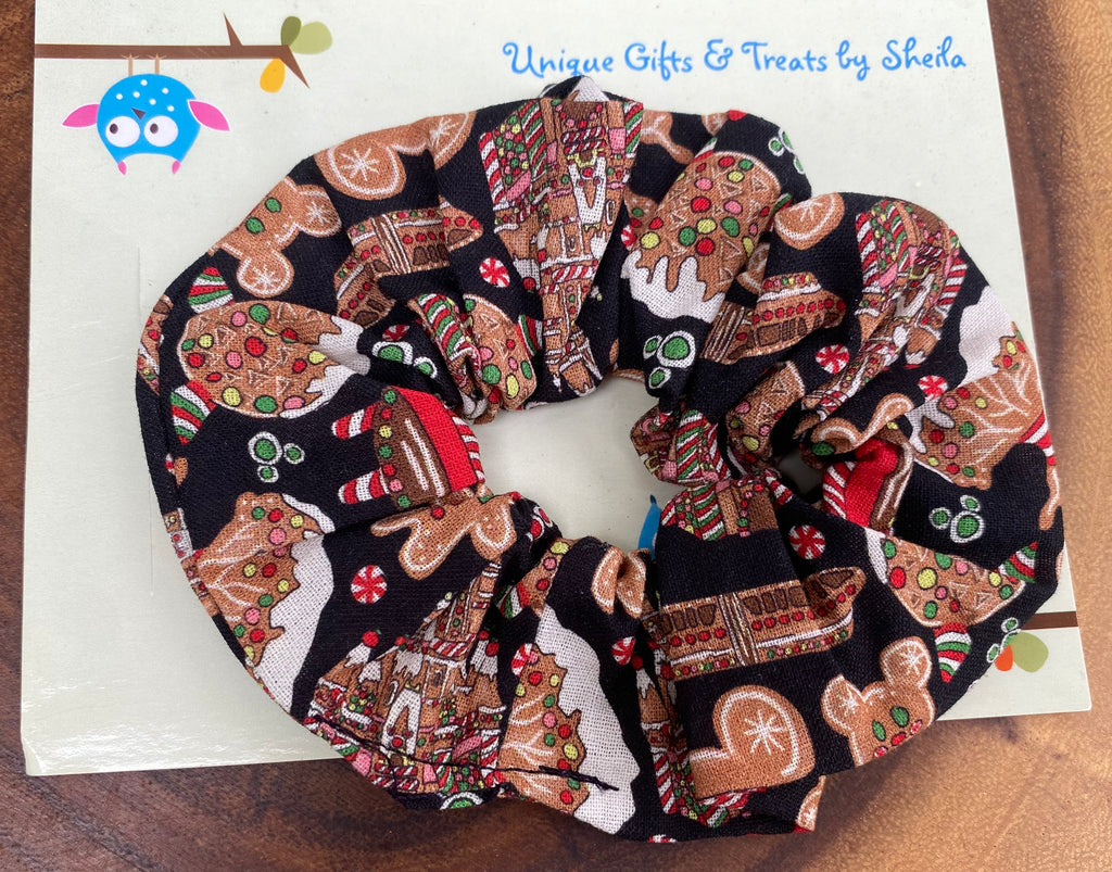 Disney Christmas; Gingerbread House Scrunchie