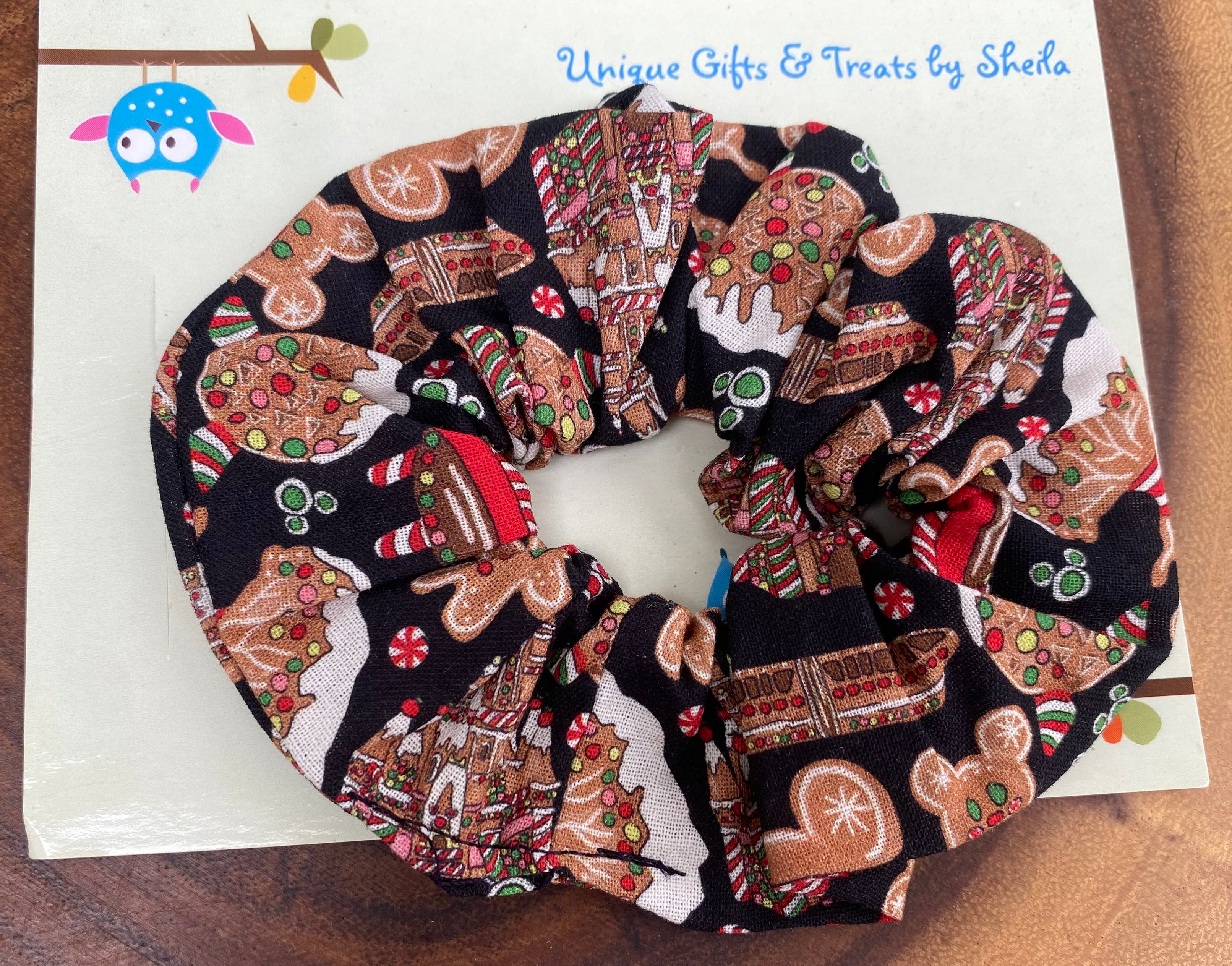 Disney Christmas; Gingerbread House Scrunchie