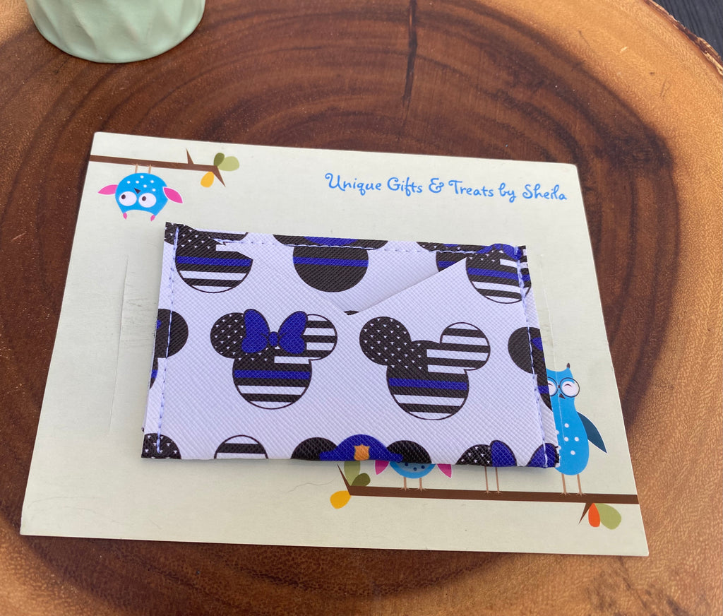 Police Officer Mickey Gift Card Holder