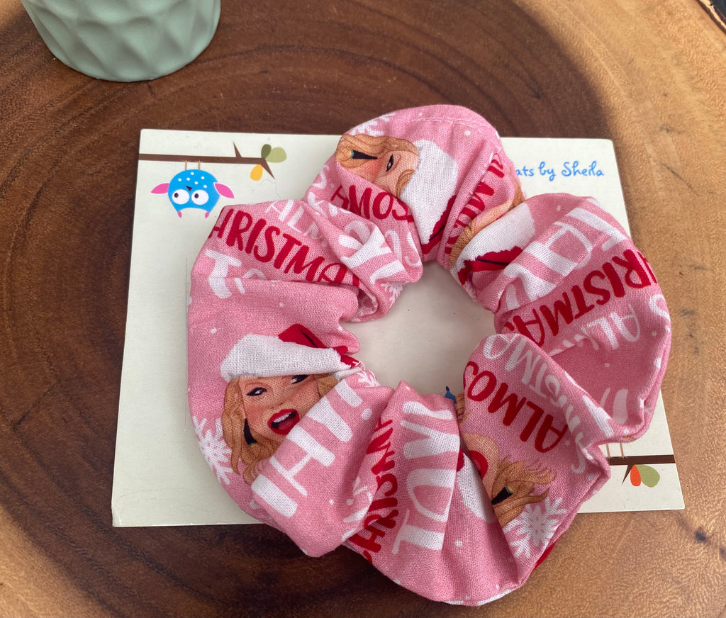 Popstar Christmas Scrunchie