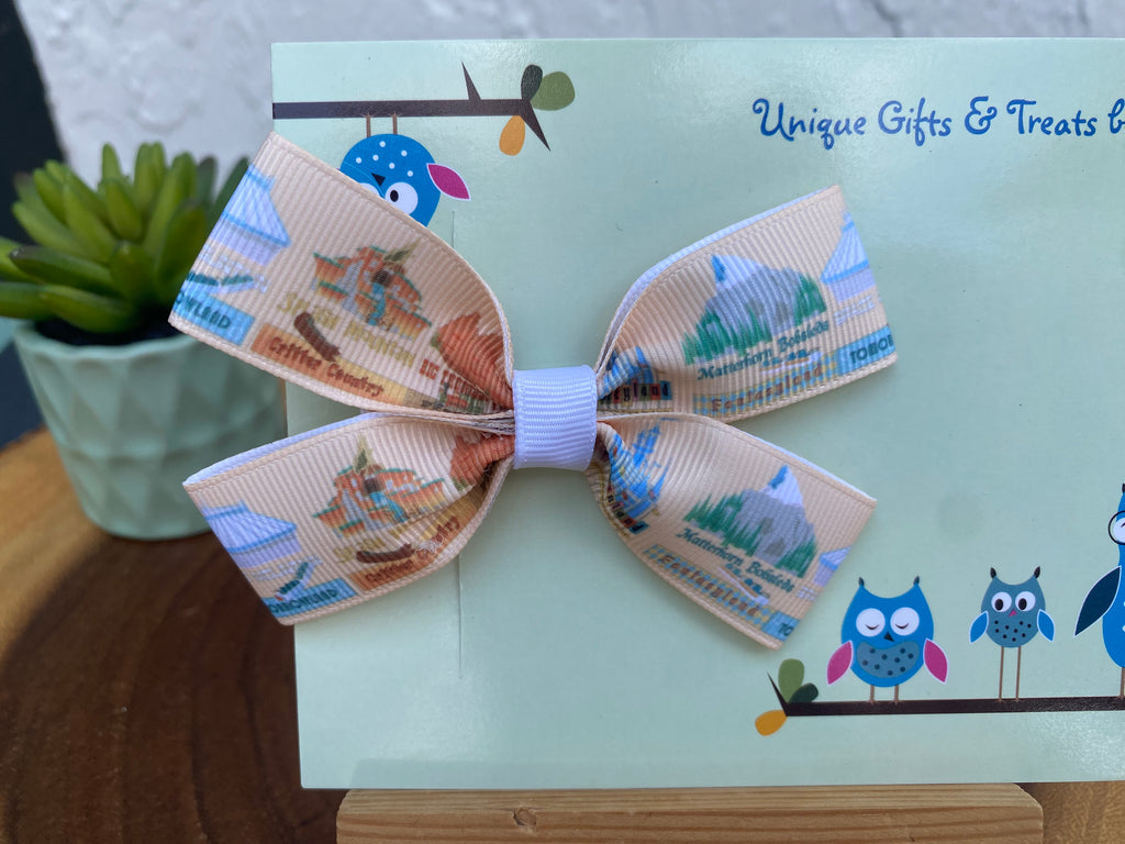 Disney Mountains Hairbow