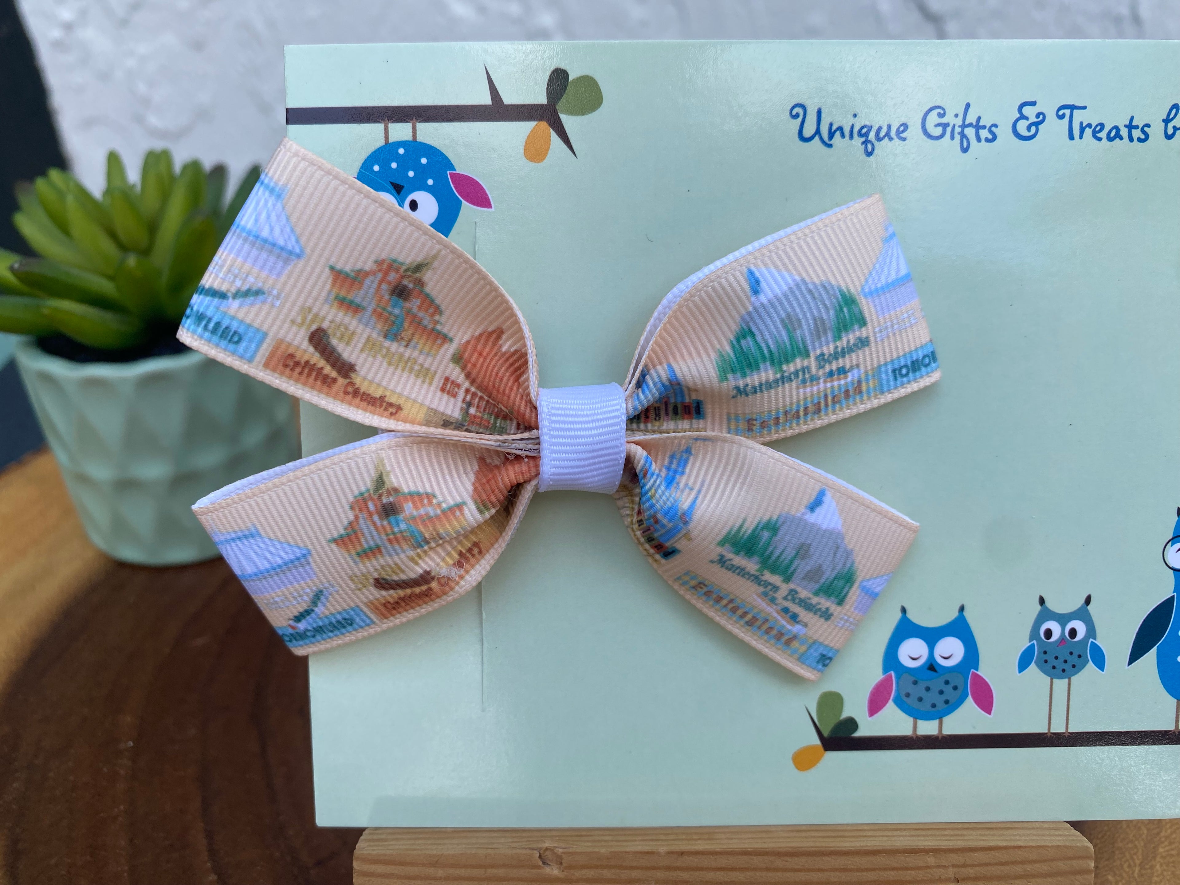 Disney Mountains Hairbow