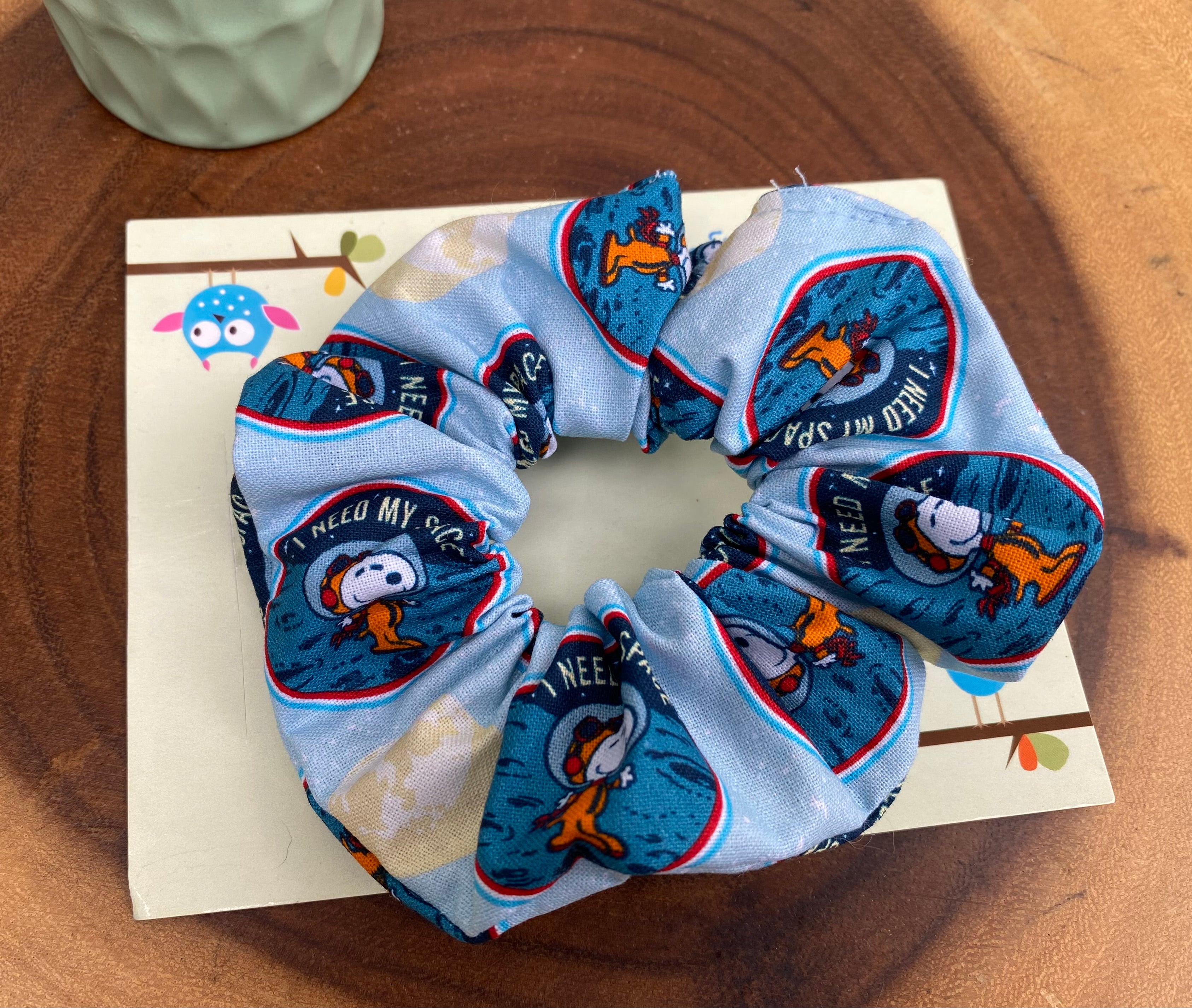 Snoopy; Space Scrunchie