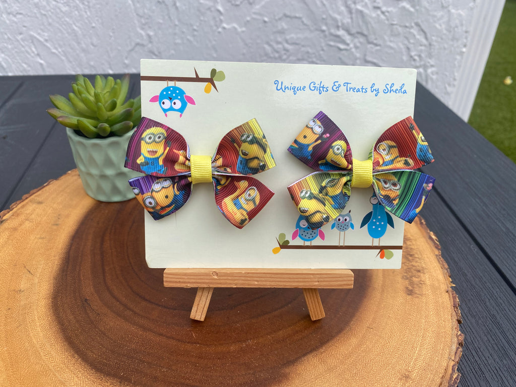 Minion Hairbows