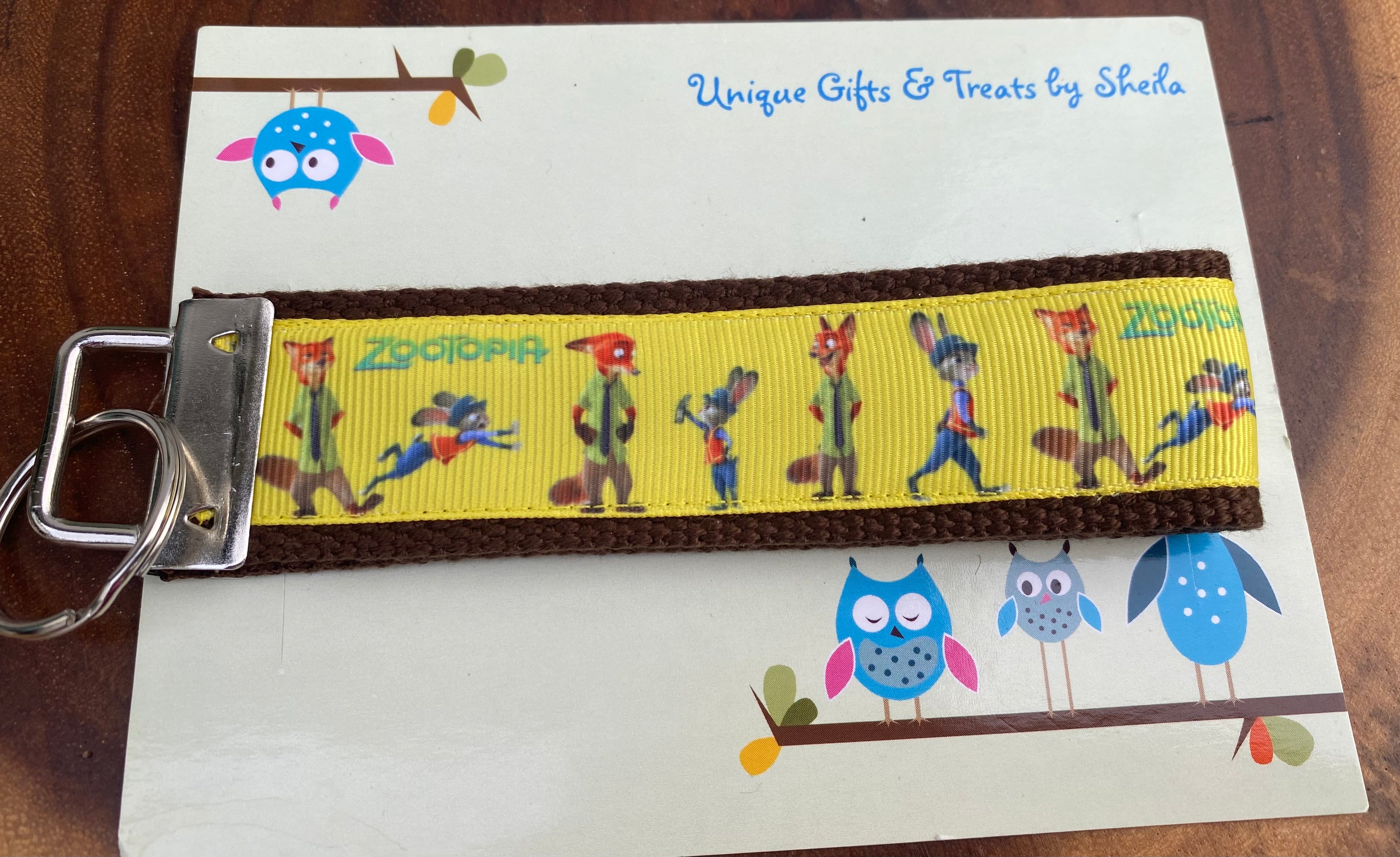 Zootopia Keychain; Keyfob