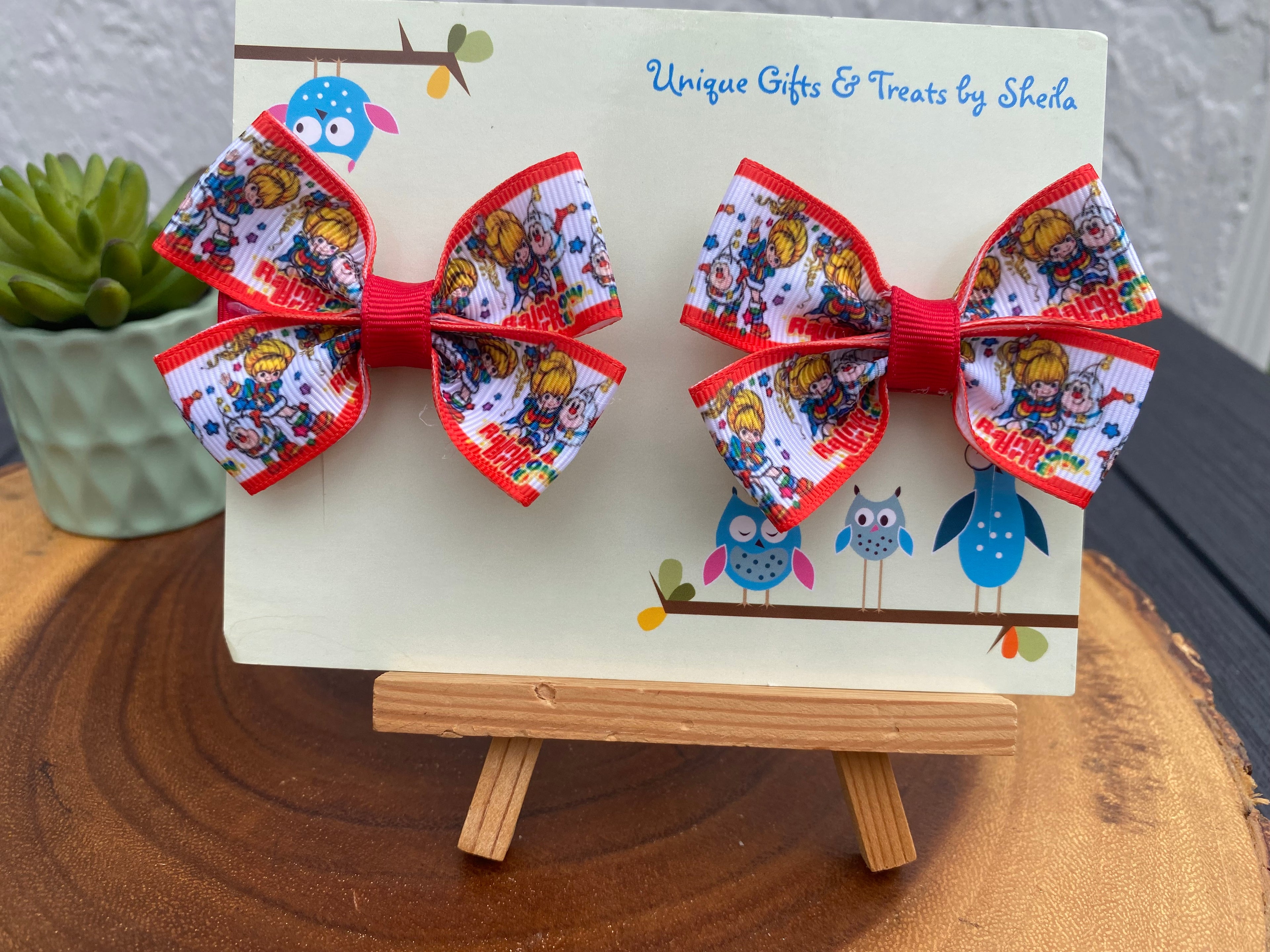 Rainbow Doll Hairbows
