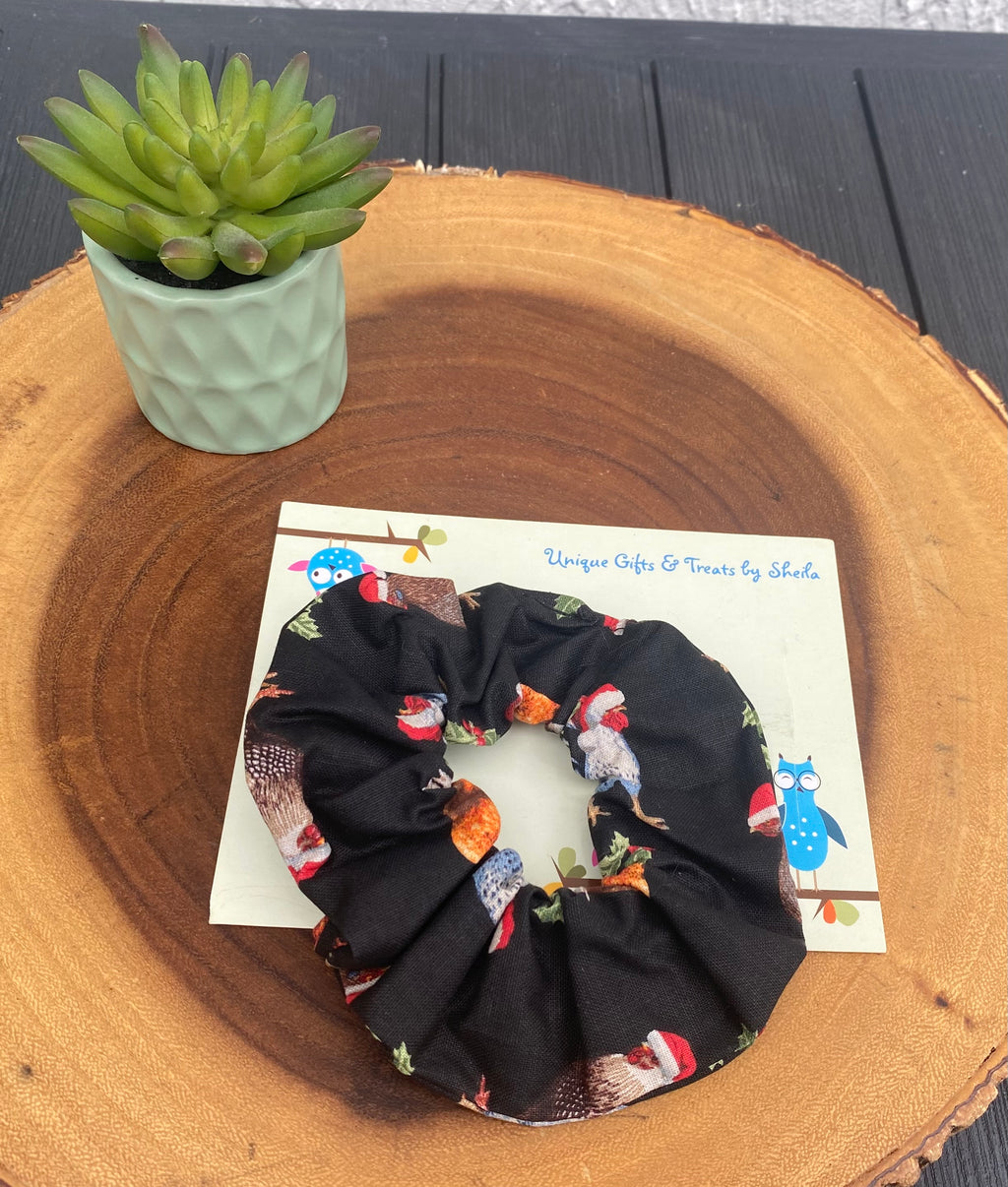 Christmas; Chicken Scrunchie