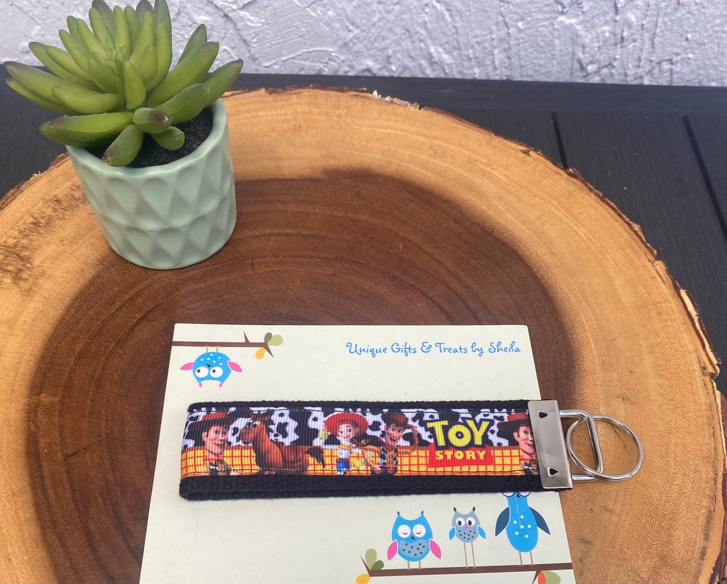 Toy Story Woody and Jessie Keychain; Keyfob