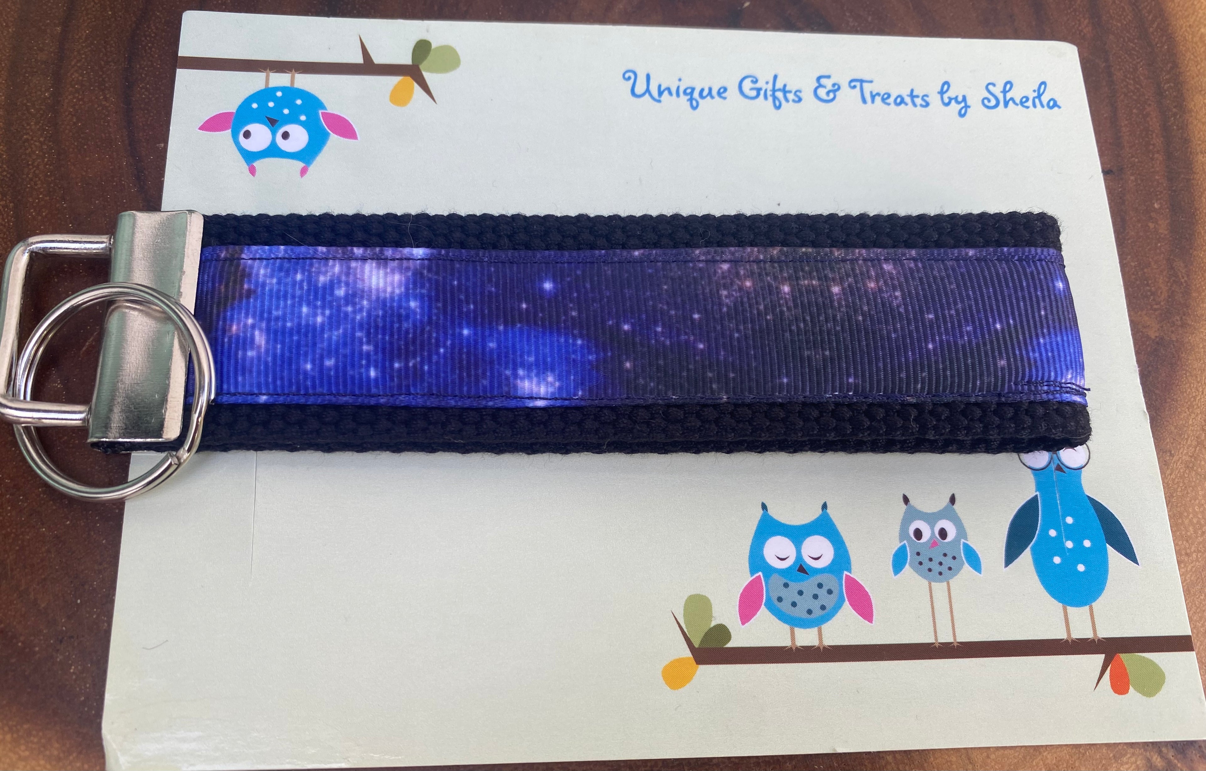 Galaxy; Space Keychain; Keyfob
