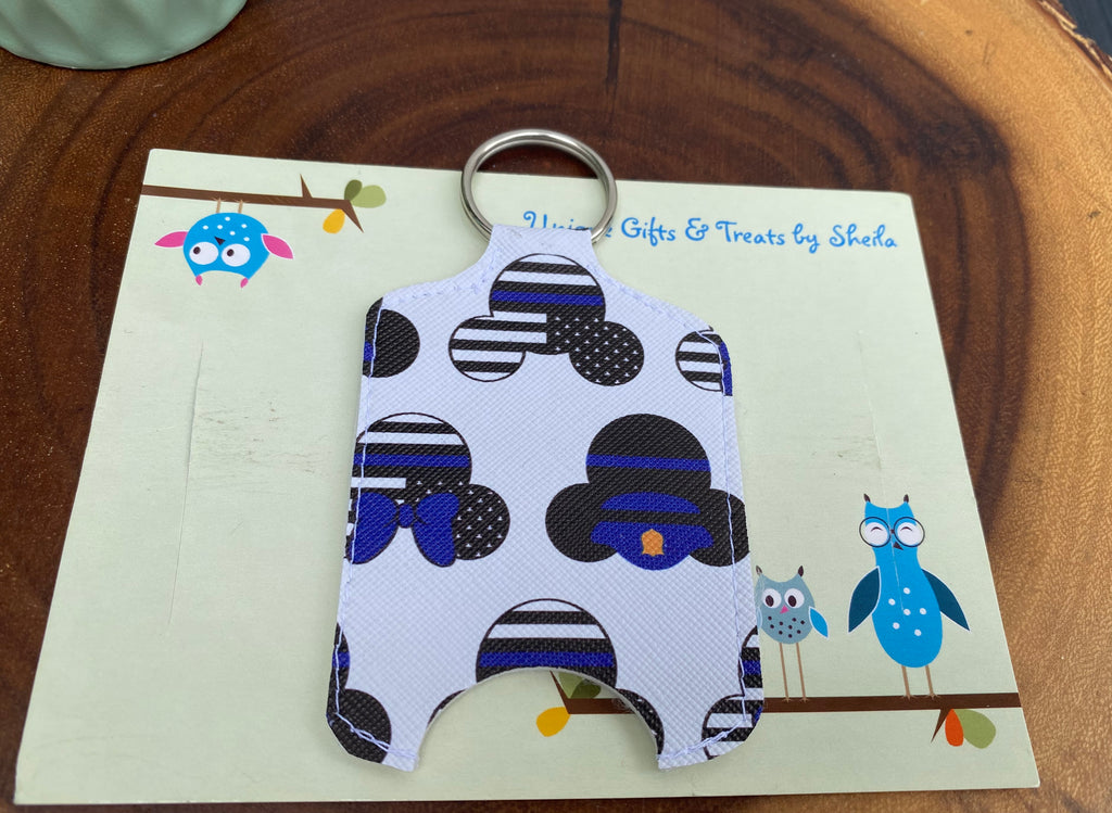 Police Officer Mickey Hand Sanitizer Holder